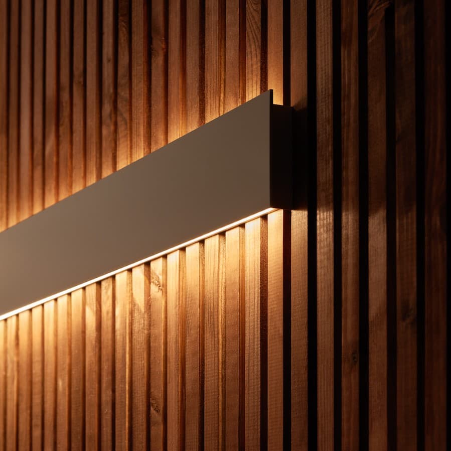 Blade LED Wall Light in Gold-img-1