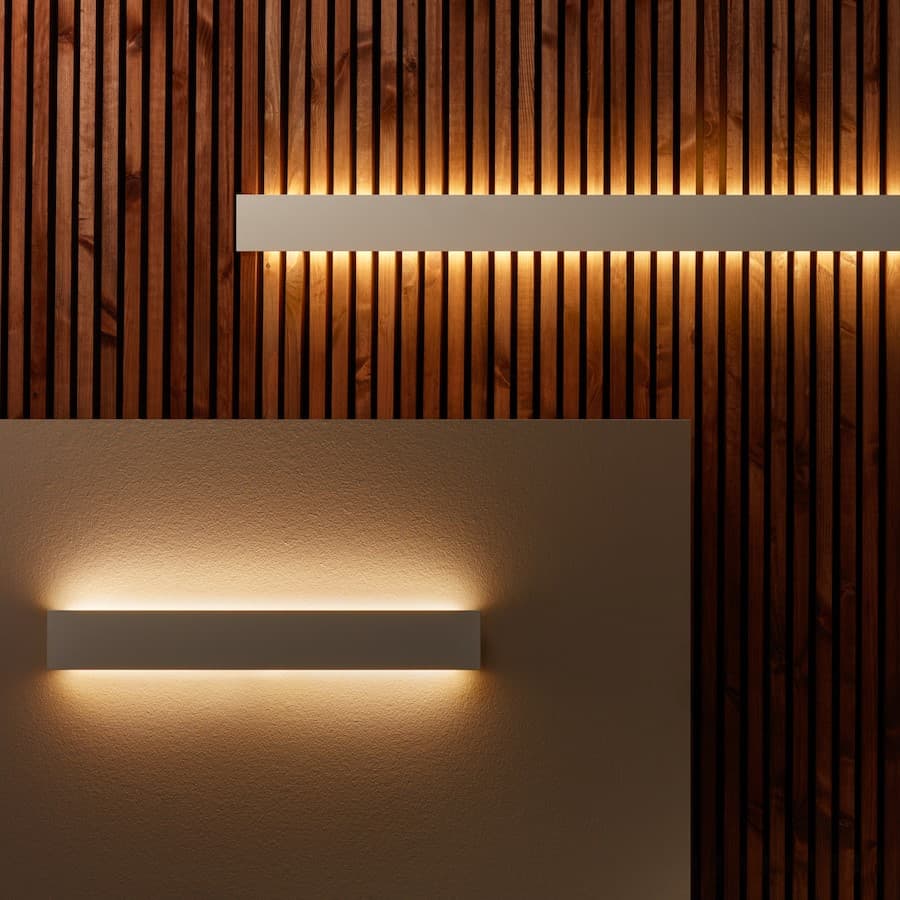 Blade LED Wall Light in Gold-img-3