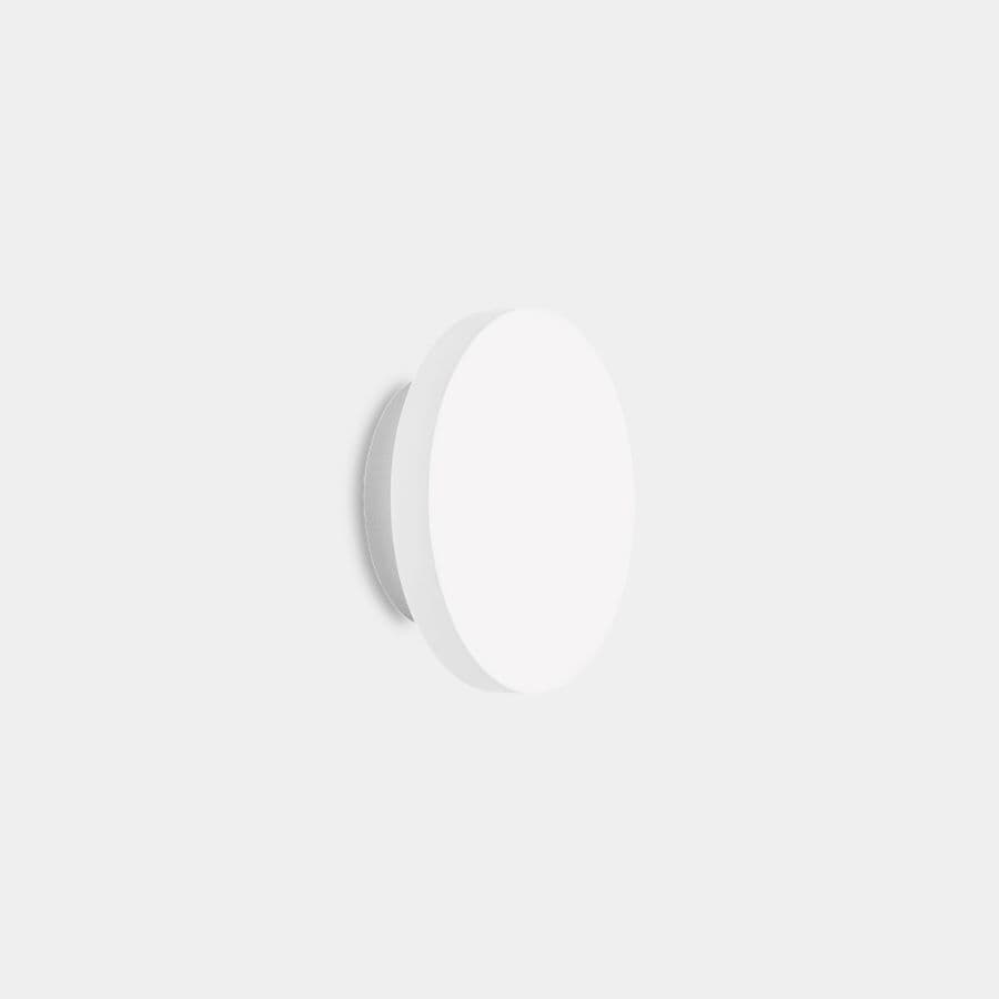 Disc LED Round Wall Light in White-img-2