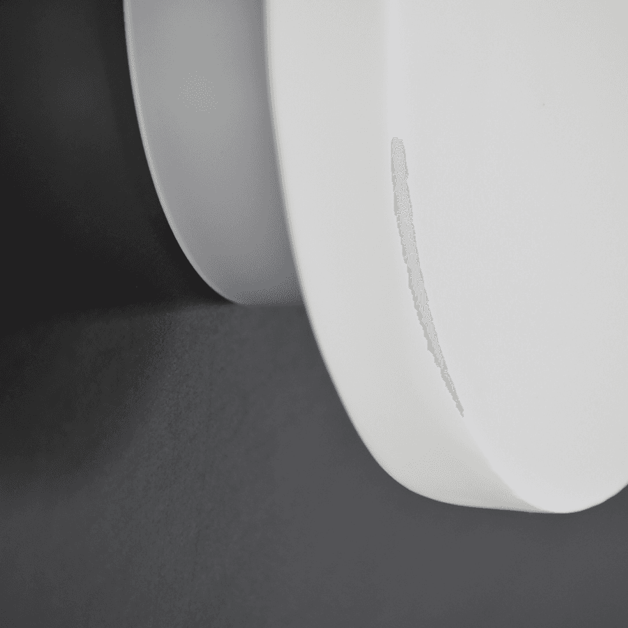 Disc LED Round Wall Light in White-img-3