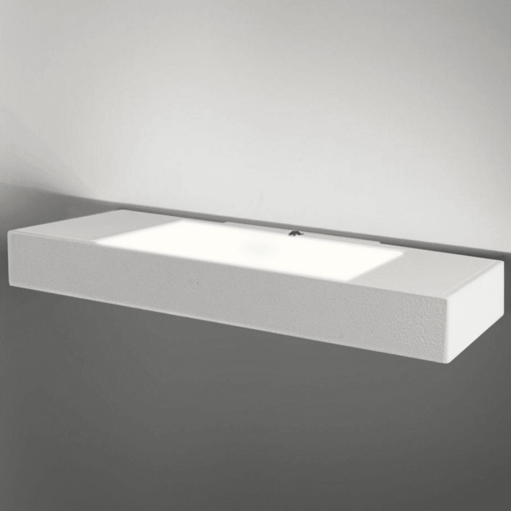 Slimline 20W Dimmable Uplight in White-img-1