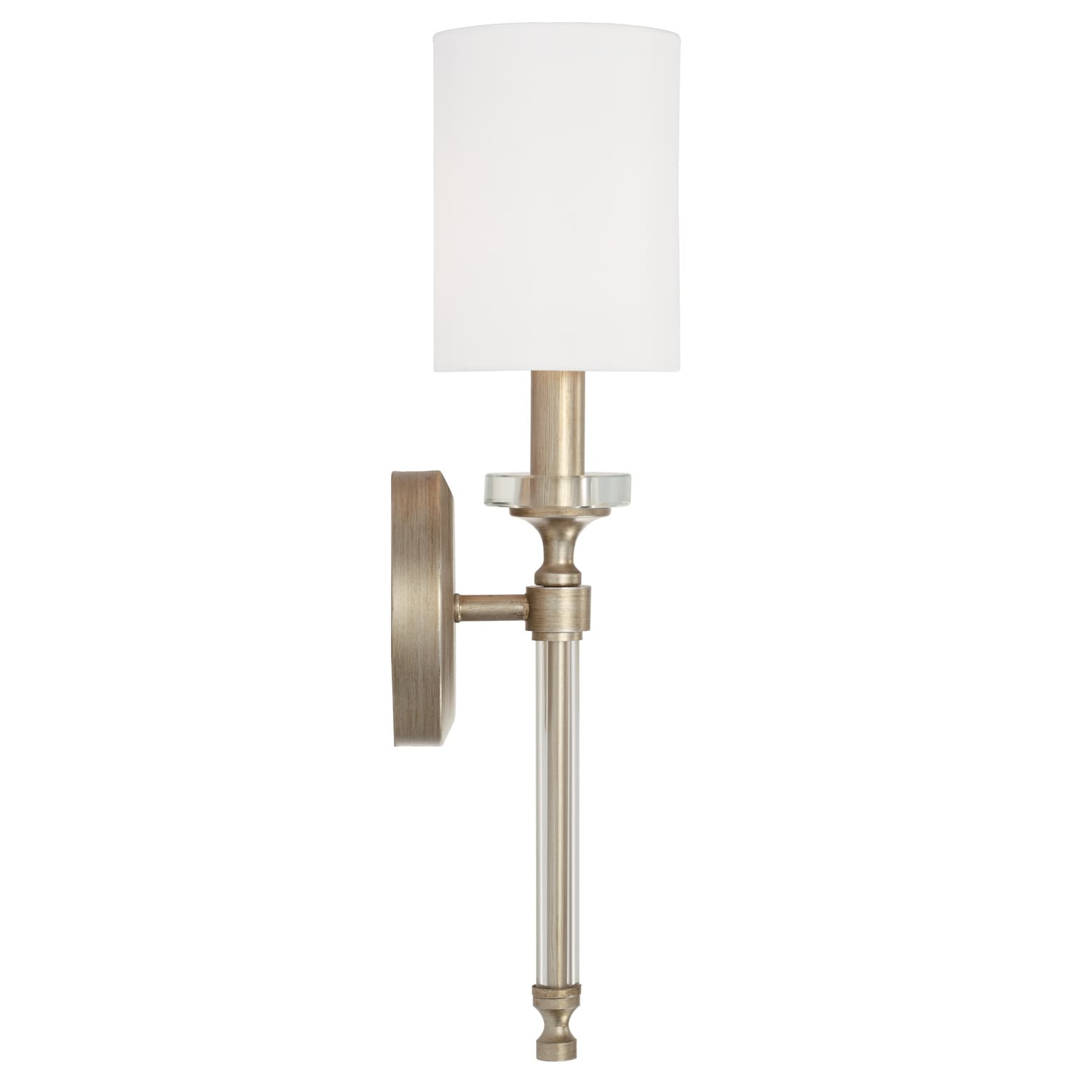 Adele 1 Light Wall Light in Brushed Champagne-img-4