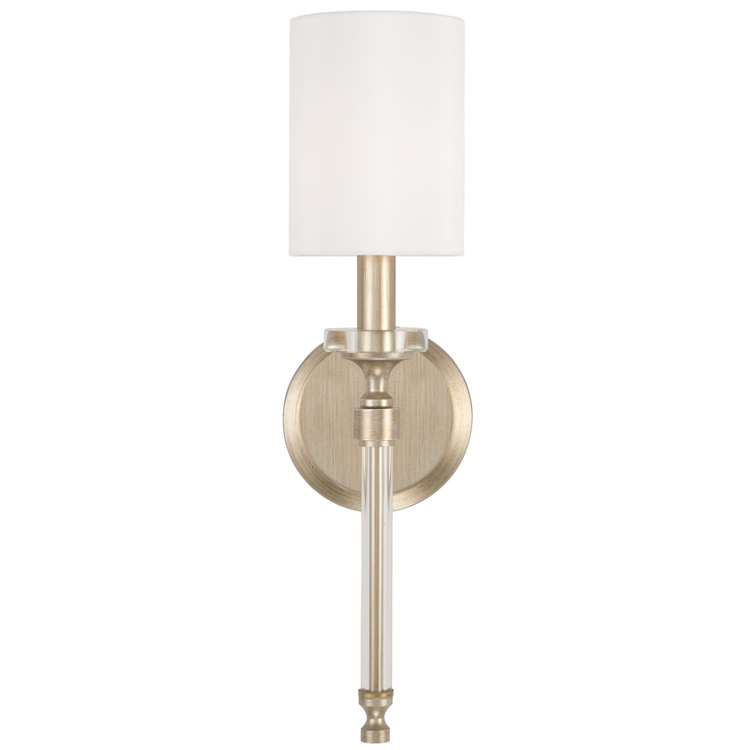Adele 1 Light Wall Light in Brushed Champagne-img-5