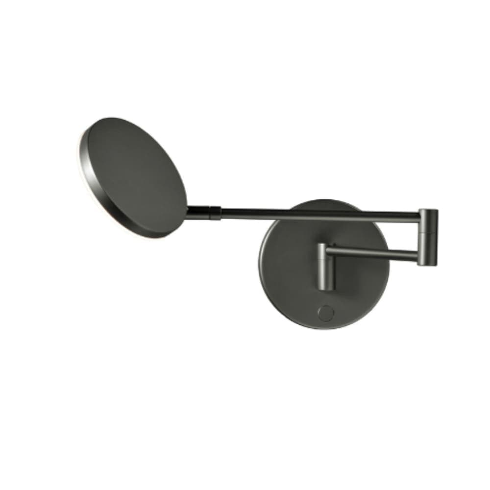 Plano LED Swing Arm Wall Light in Platinum-img-1