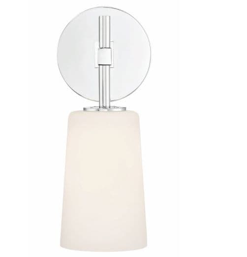 Wilson 1 Light Wall Light in Polished Chrome-img-2