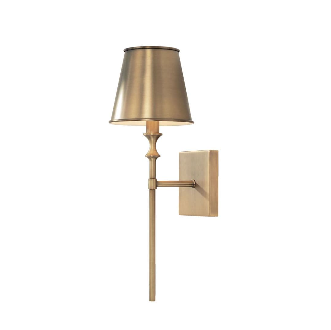 Barwon 1 Light Wall Light in Aged Brass-img-3