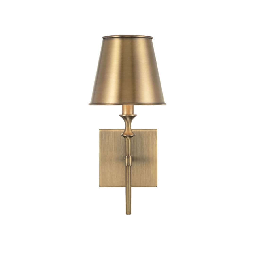 Barwon 1 Light Wall Light in Aged Brass-img-5