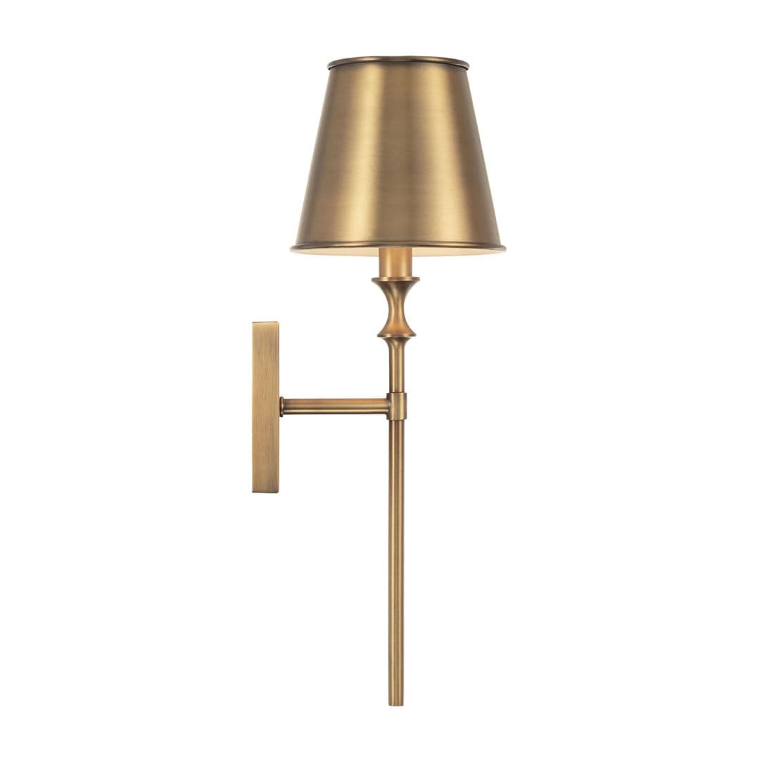 Barwon 1 Light Wall Light in Aged Brass-img-6