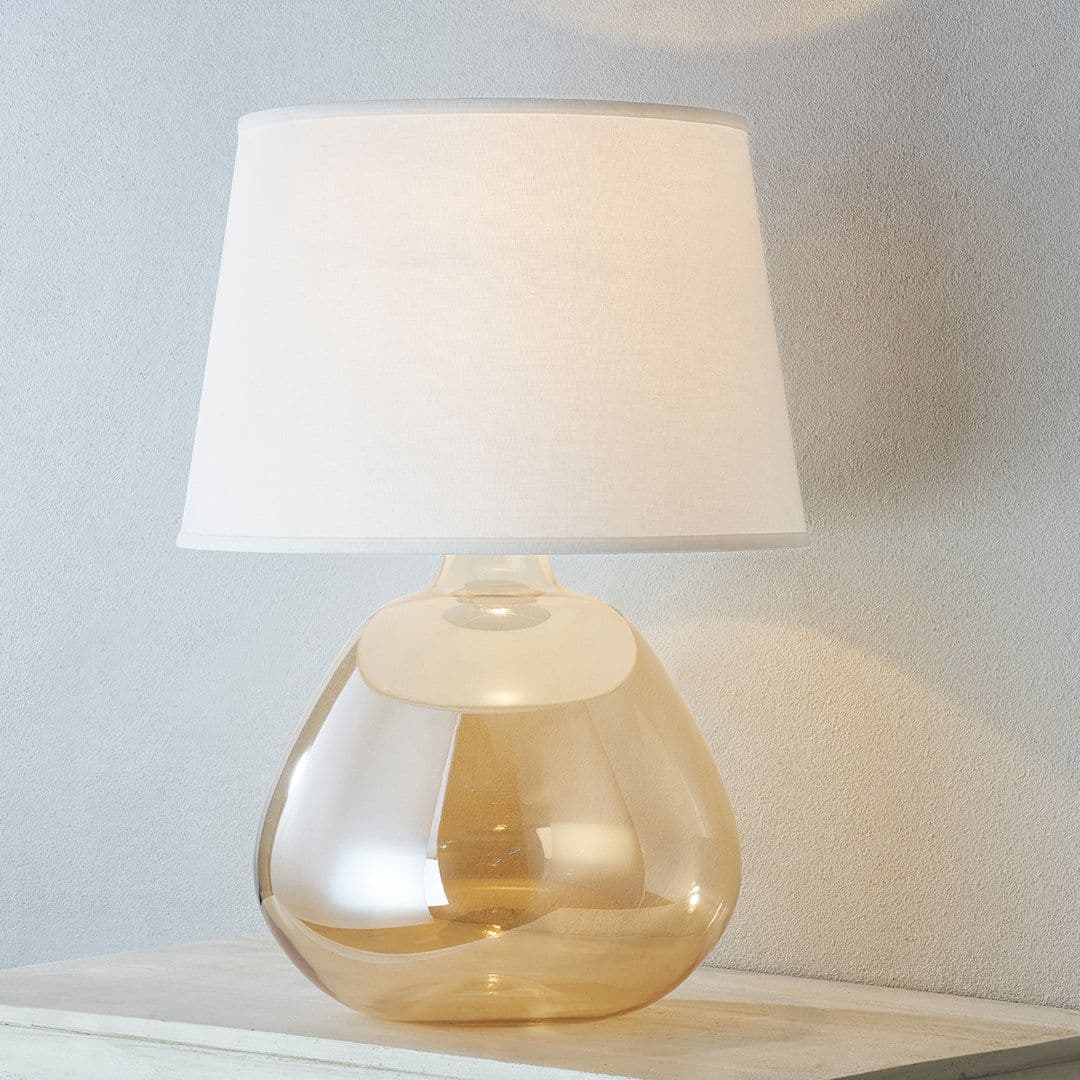 Zoi 1 Light Table Lamp in Aged Brass-img-1