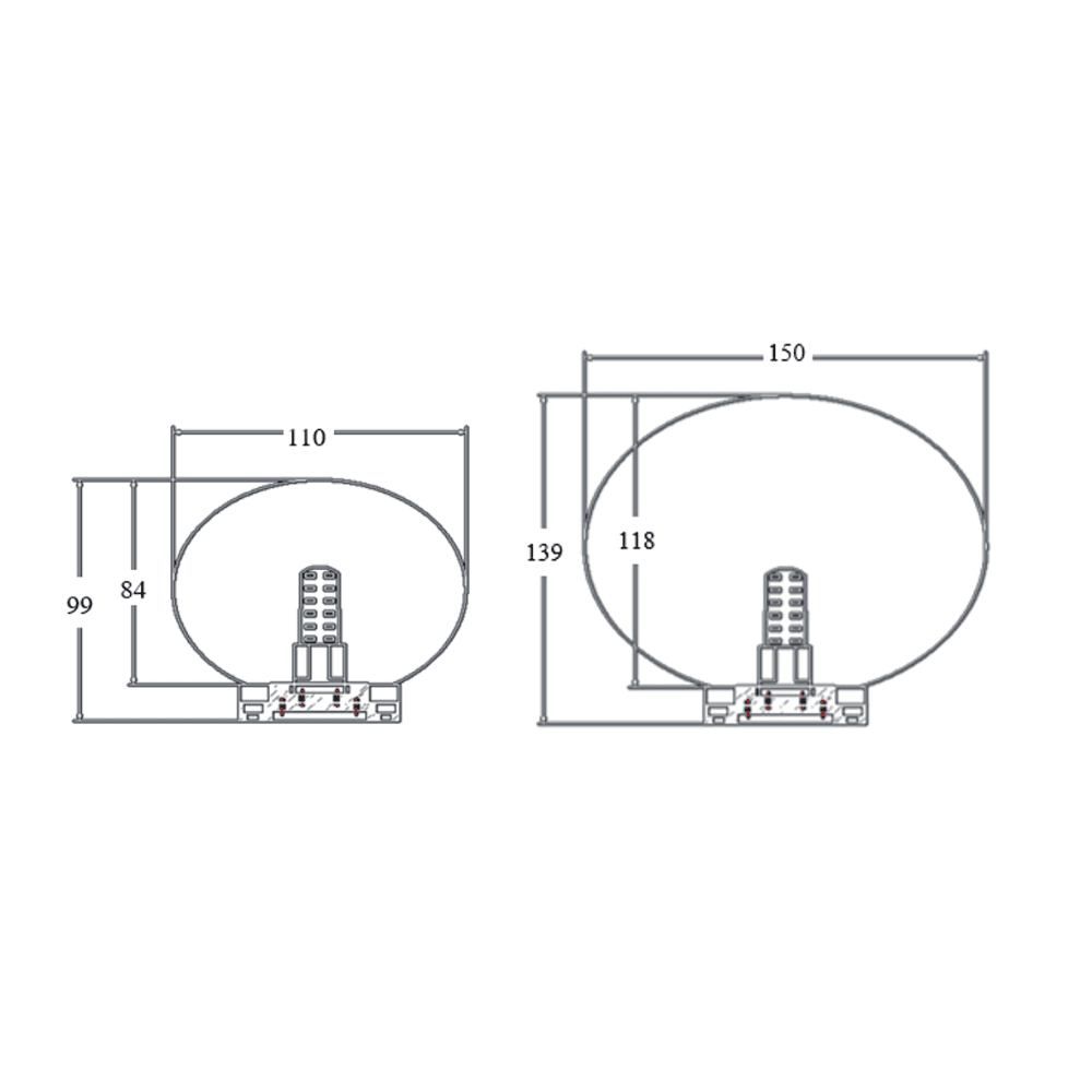 Bagno Opal Sphere Wall Light - 150mm in Satin Brass-img-3