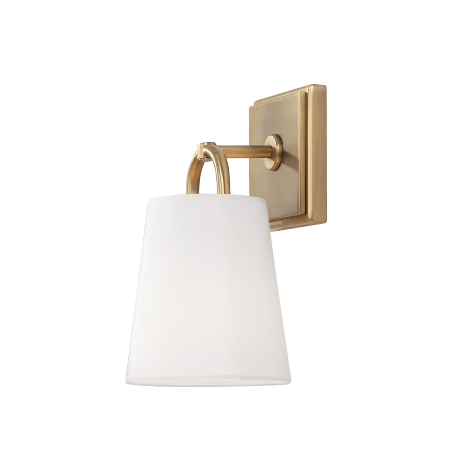 Winnie 1 Light Wall Light in Aged Brass-img-2