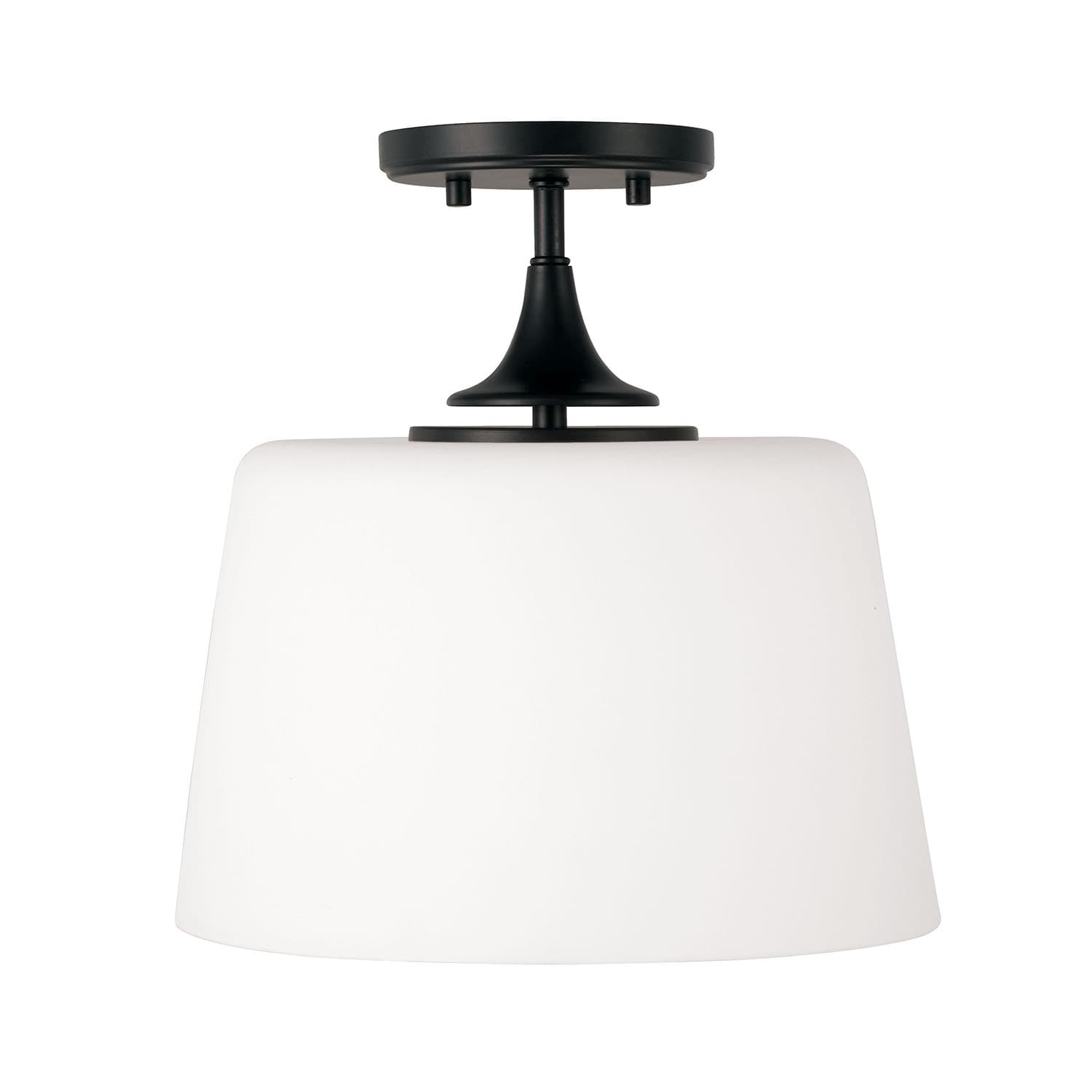 Clack 1 Light Semi-Flush in Matte Black-img-3