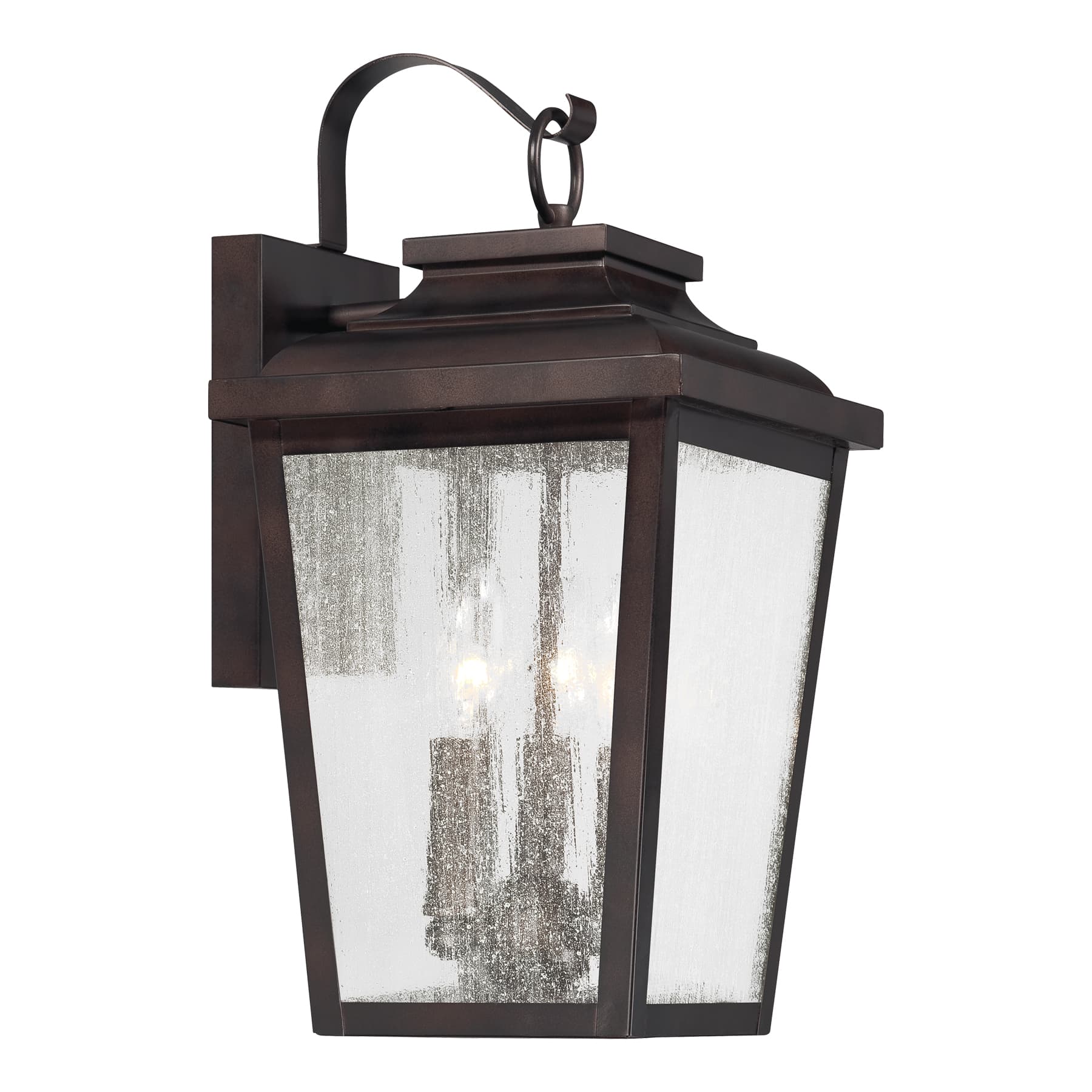 Irvine 3 Light Outdoor Wall Lantern in Bronze-img-1