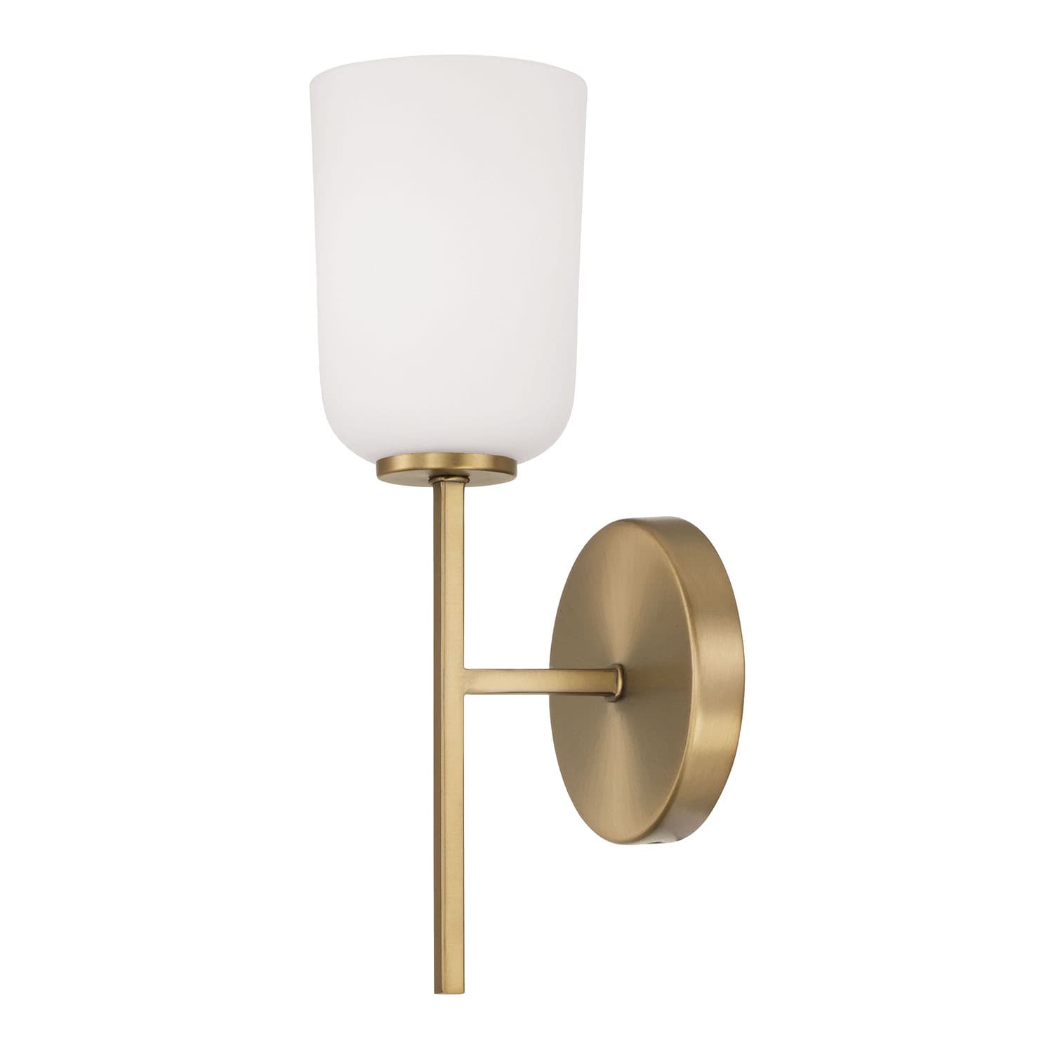 Brianna 1 Light Wall Light in Aged Brass-img-3