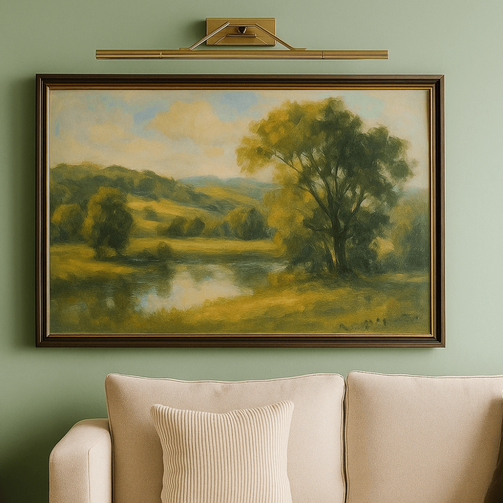 Ikon Picture 1 Light Wall Light - 60CM in Gold-img-1