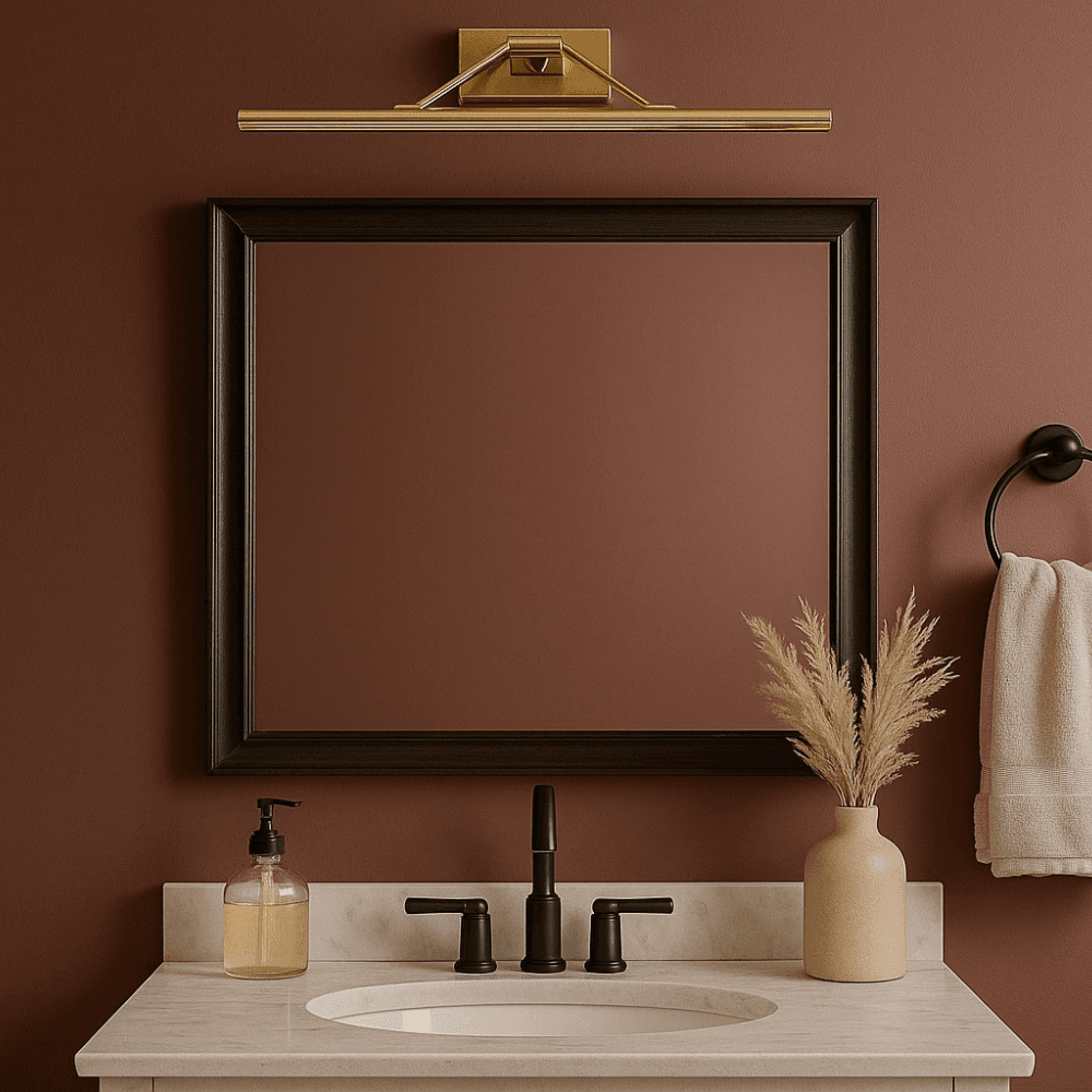 Ikon Picture 1 Light Wall Light - 60CM in Gold-img-2