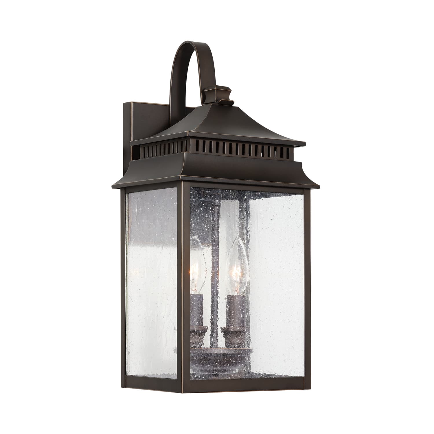 Surrey 2 Light Outdoor Wall Lantern in Old Bronze-img-4