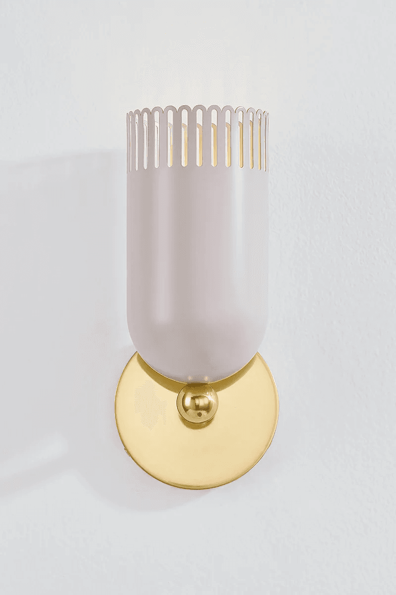 Posie 1 Light Wall Light in Natural Dust Pink-img-3