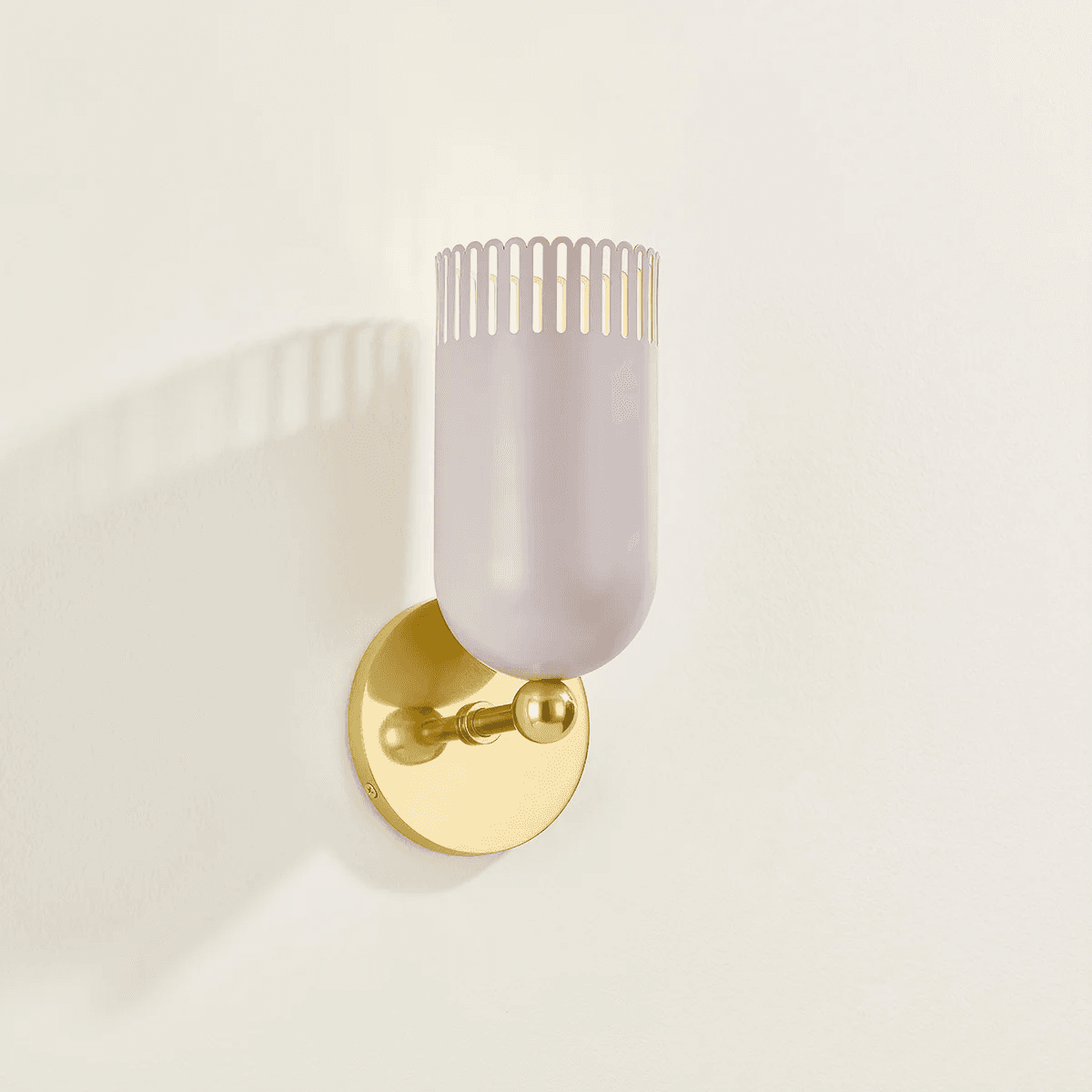 Posie 1 Light Wall Light in Natural Dust Pink-img-4