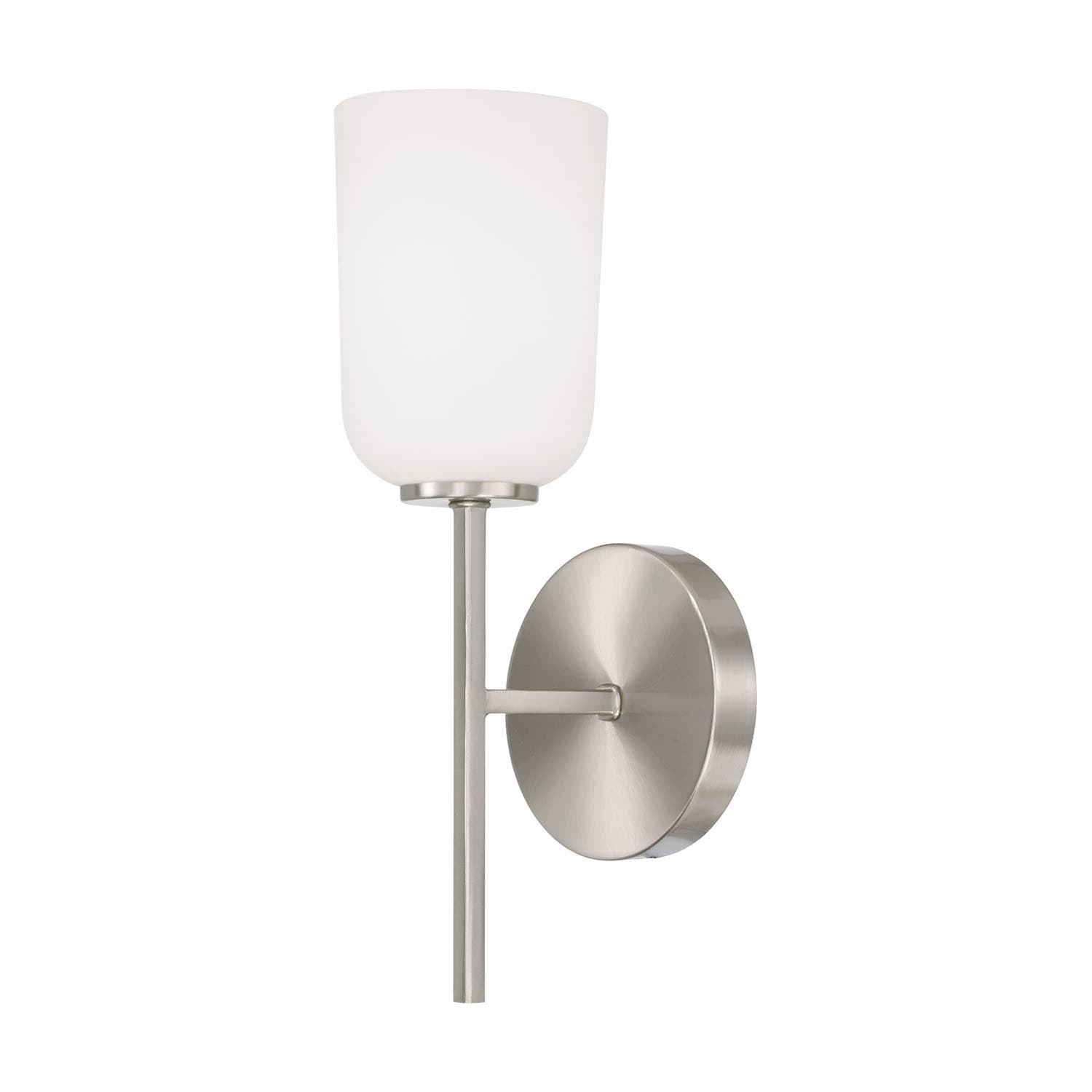 Brianna 1 Light Wall Light in Satin Nickel-img-2