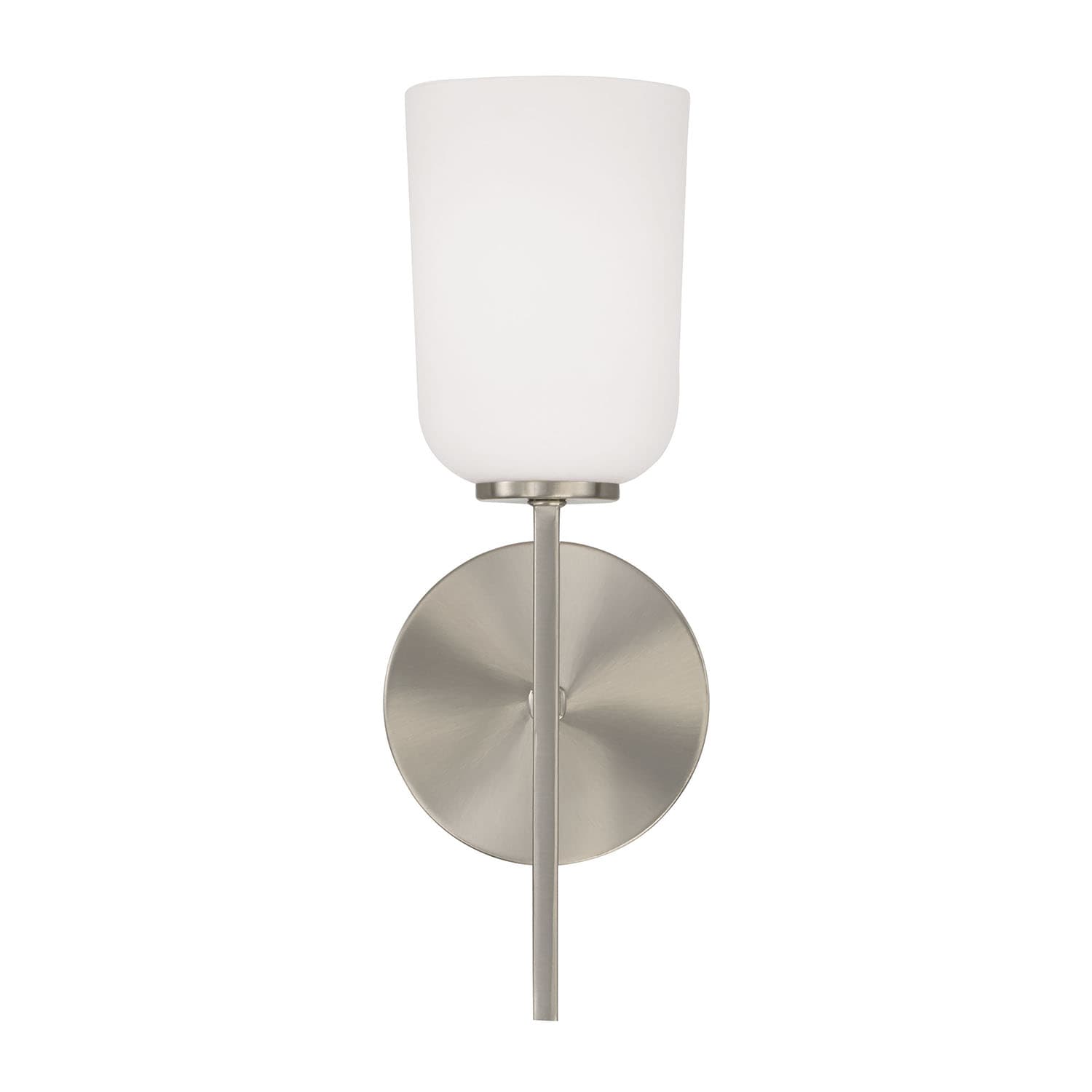 Brianna 1 Light Wall Light in Satin Nickel-img-4