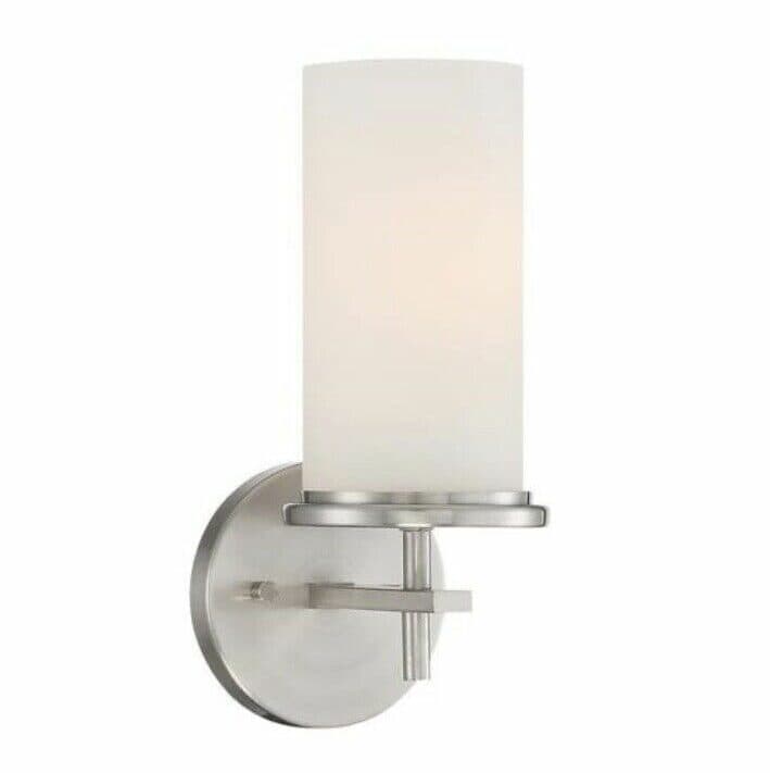 Cast 1 Light Wall Light in Brushed Nickel-img-1
