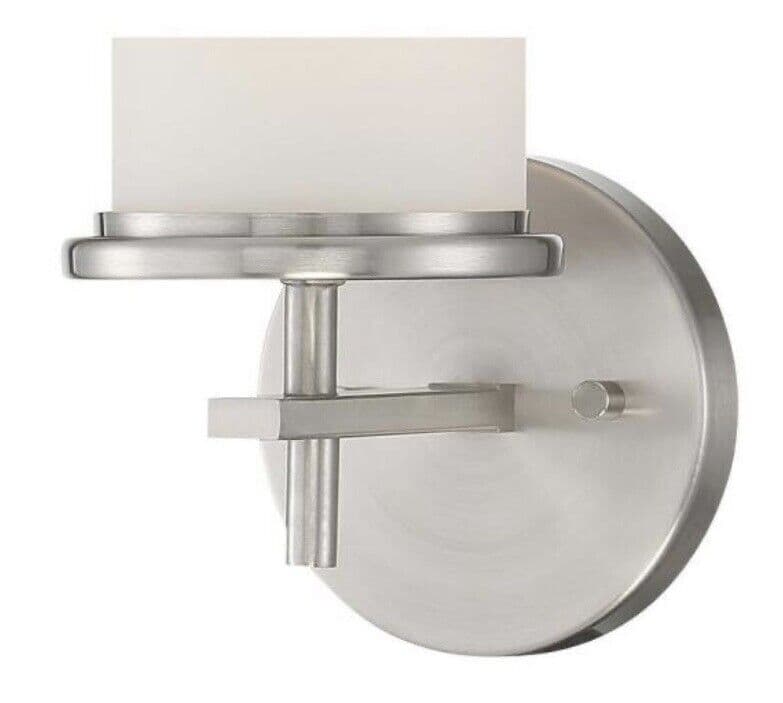 Cast 1 Light Wall Light in Brushed Nickel-img-2