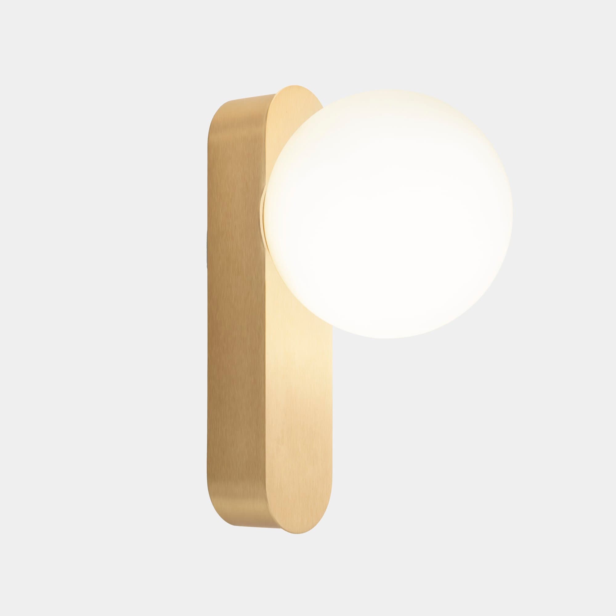 Pearl 1 Light Wall Light in Gold-img-1