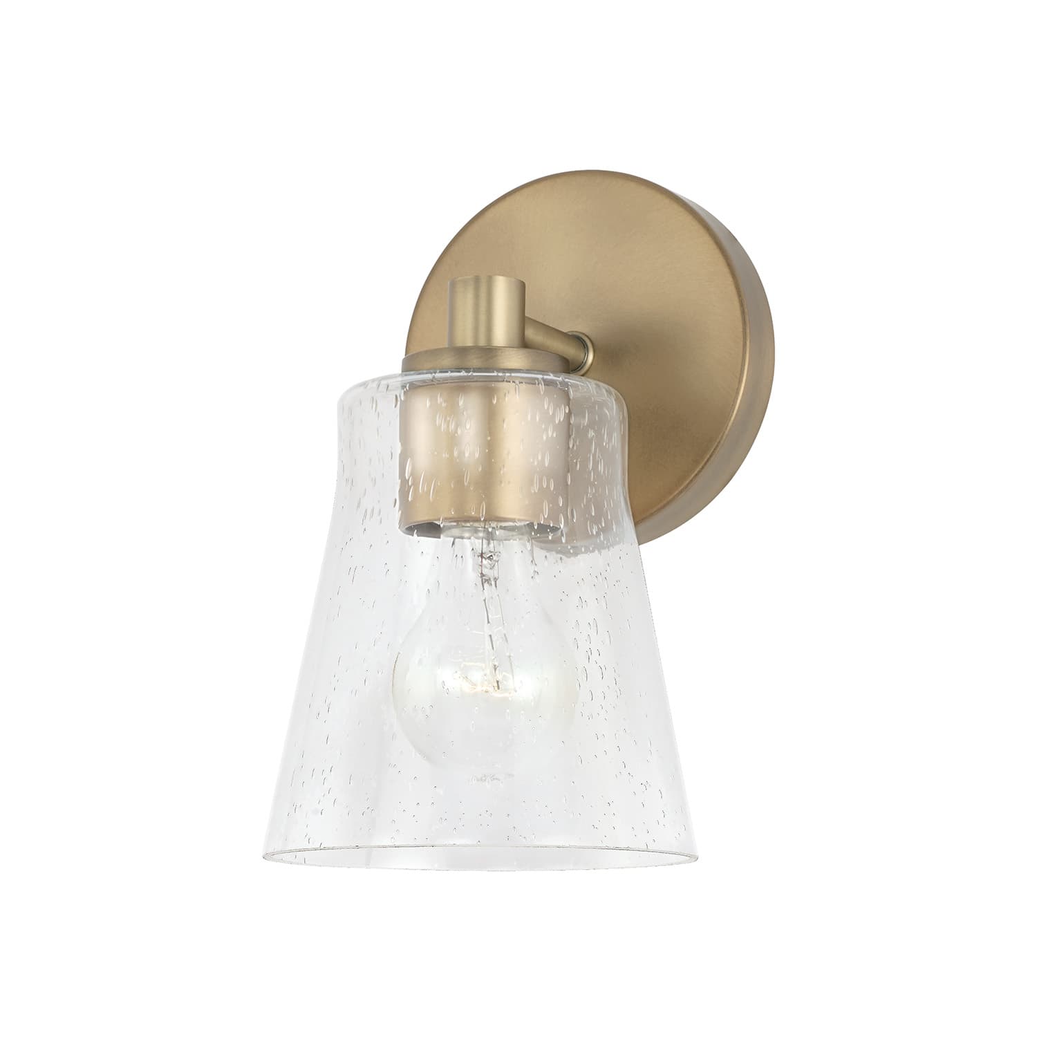Acer 1 Light Wall Light In Aged Brass-img-2
