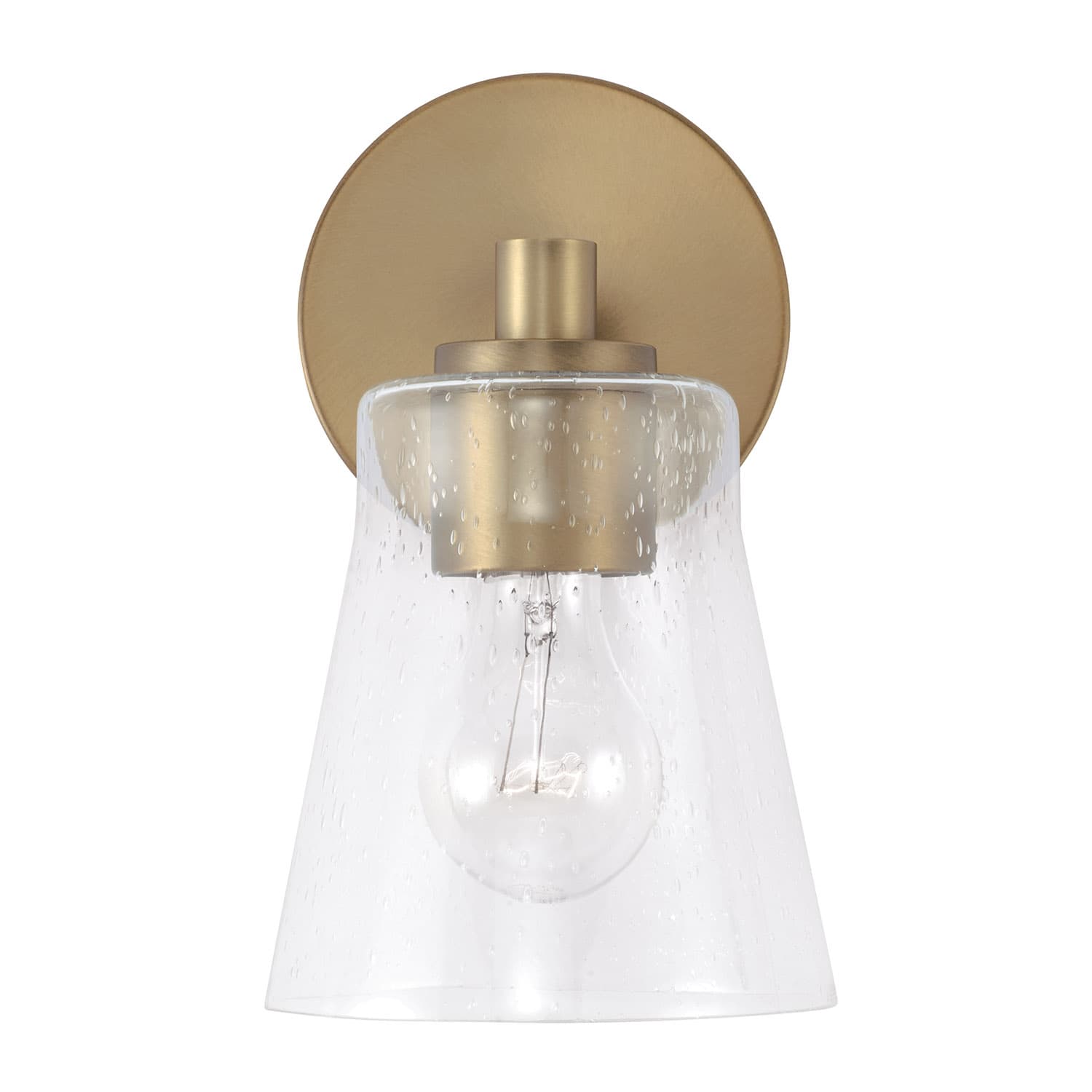 Acer 1 Light Wall Light In Aged Brass-img-3