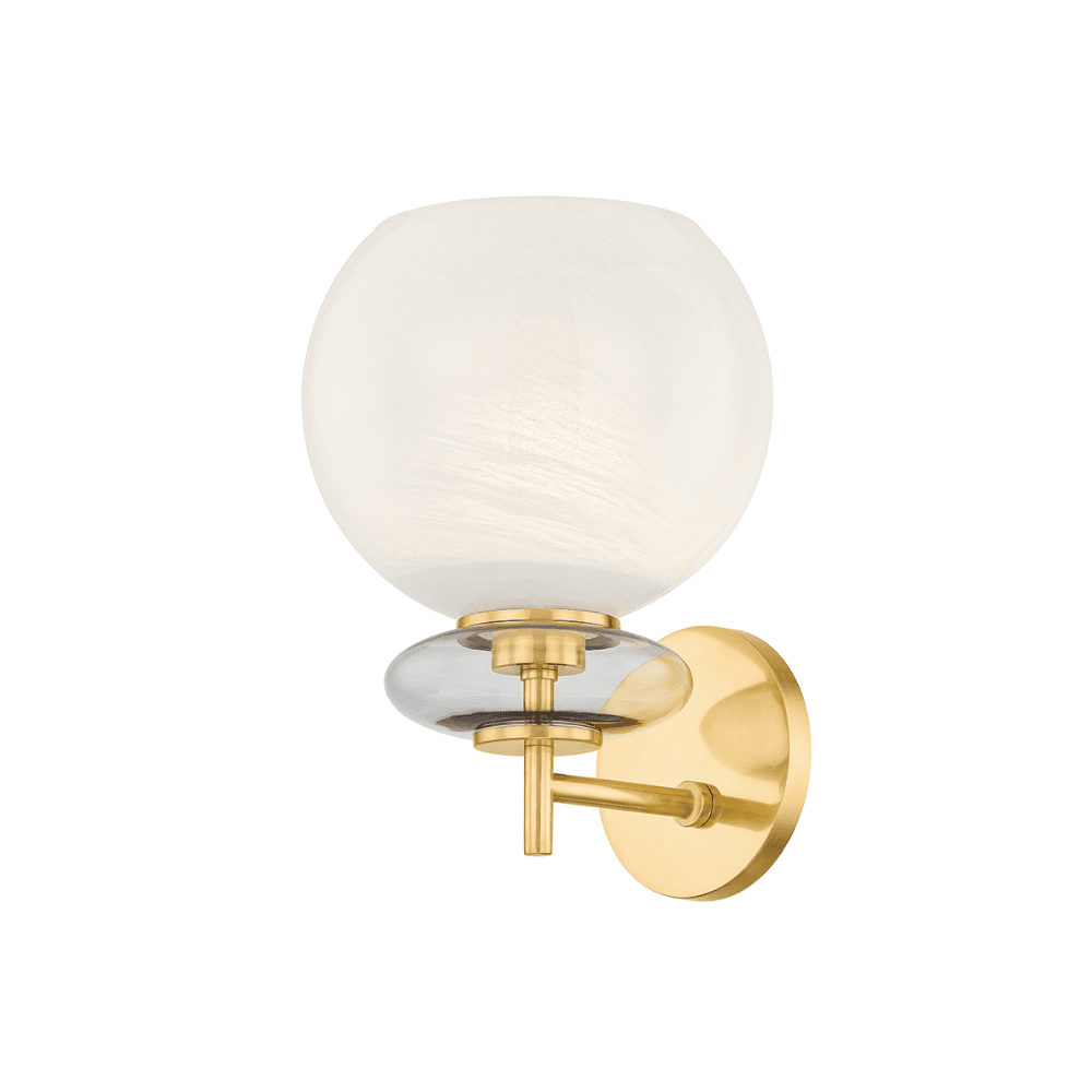 Farah 1 Light Wall Light In Aged Brass-img-8