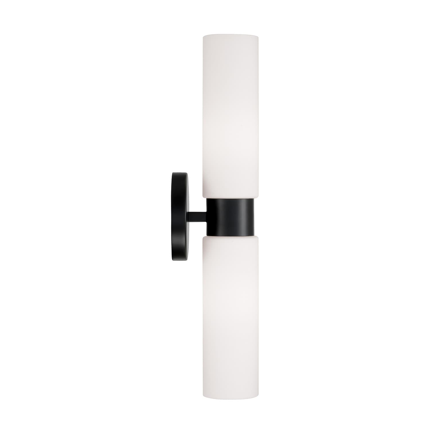 Ping 2 Light Wall Sconce In Matte Black-img-5