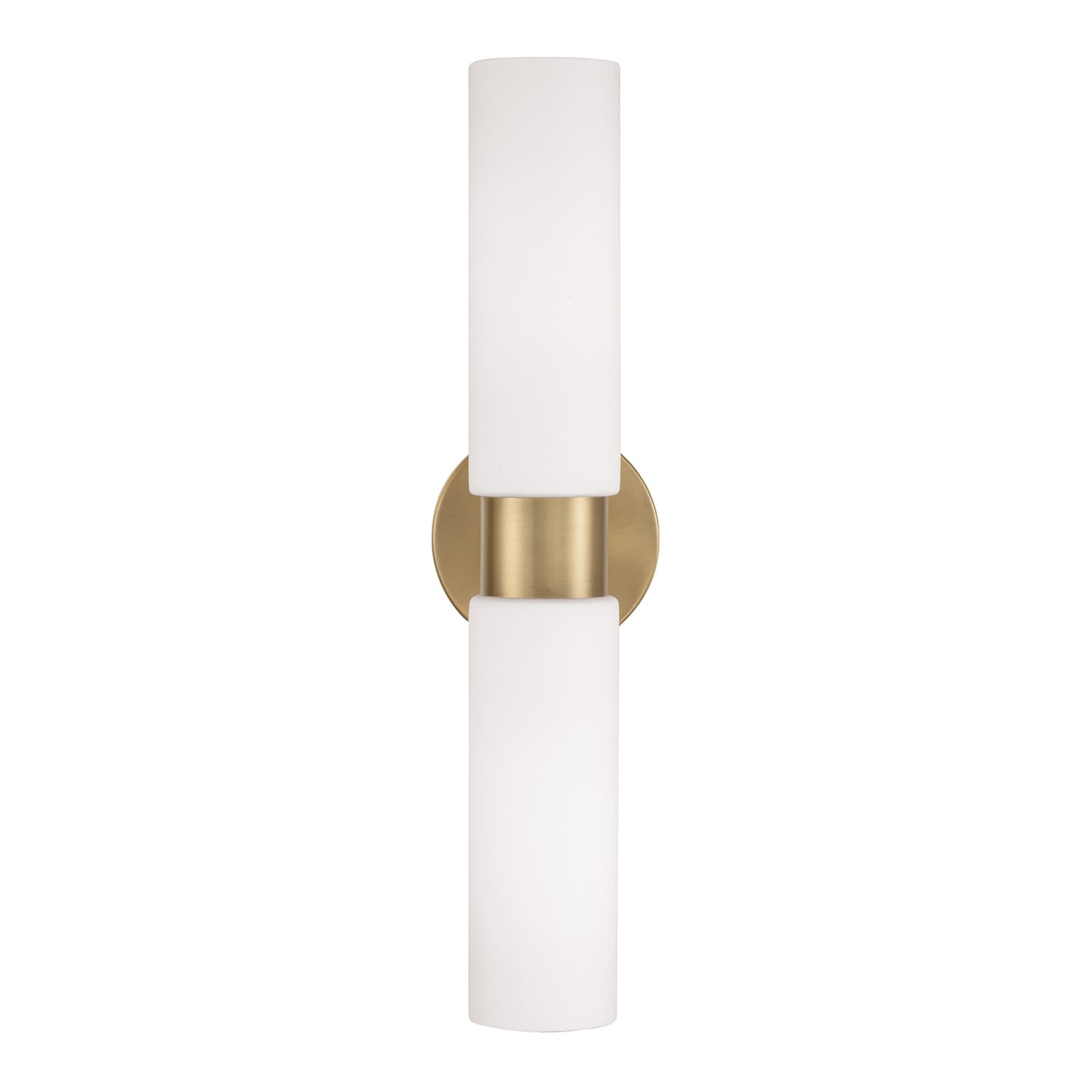 Ping 2 Light Wall Sconce in Aged Brass-img-5