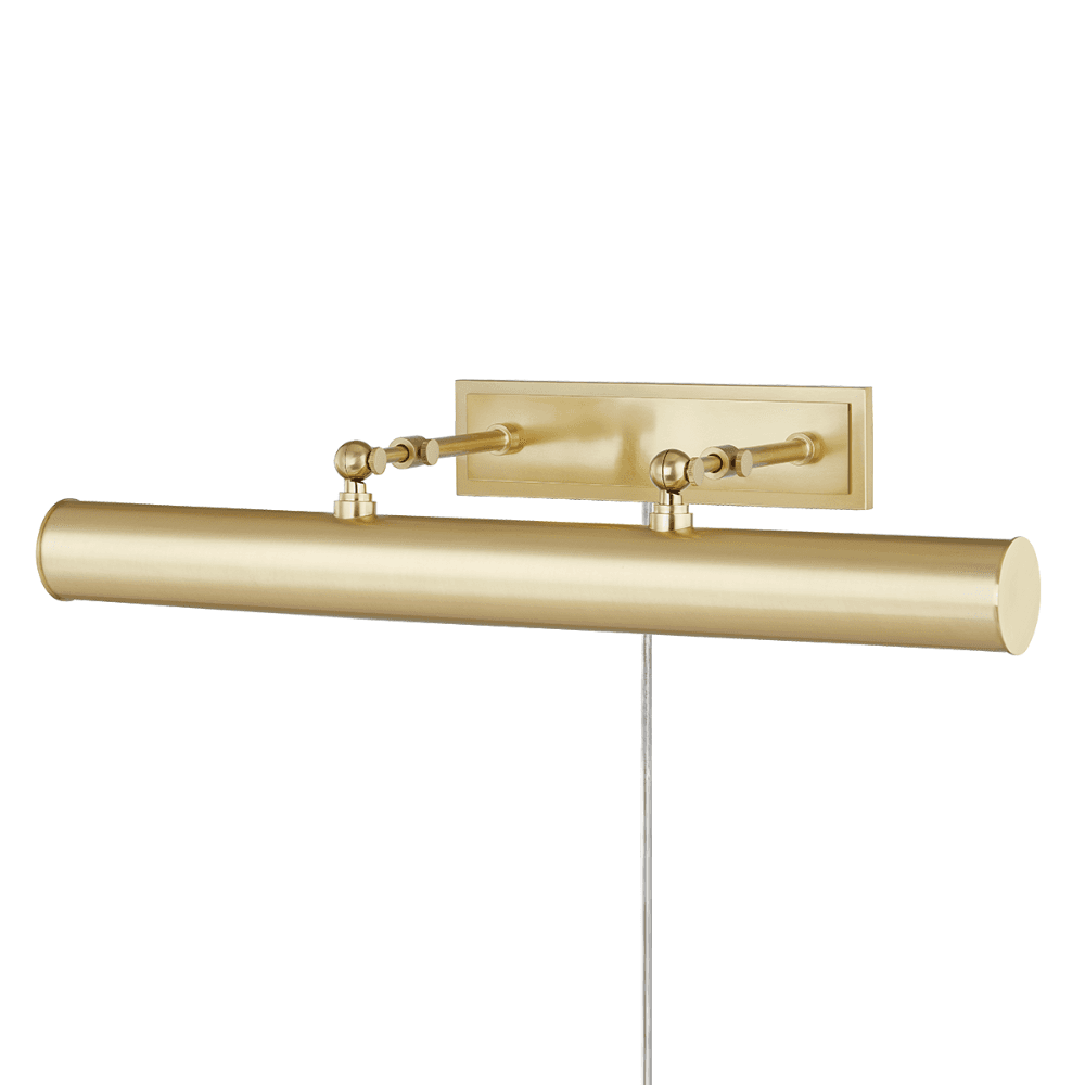 Landie 3 Light Picture Wall Light in Aged Brass-img-2