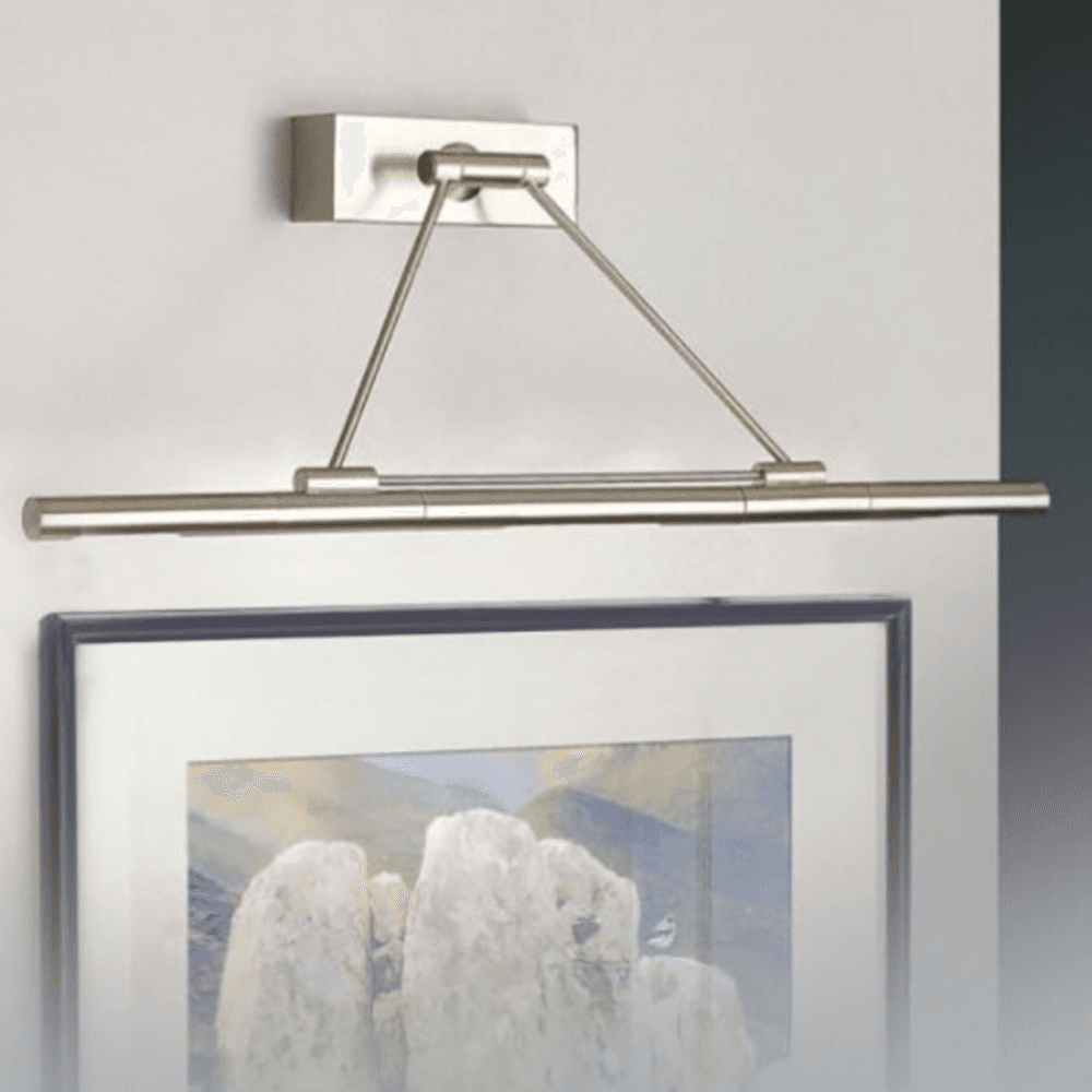 Ikon Picture 1 Light Wall Light - 60CM in Nickel-img-1