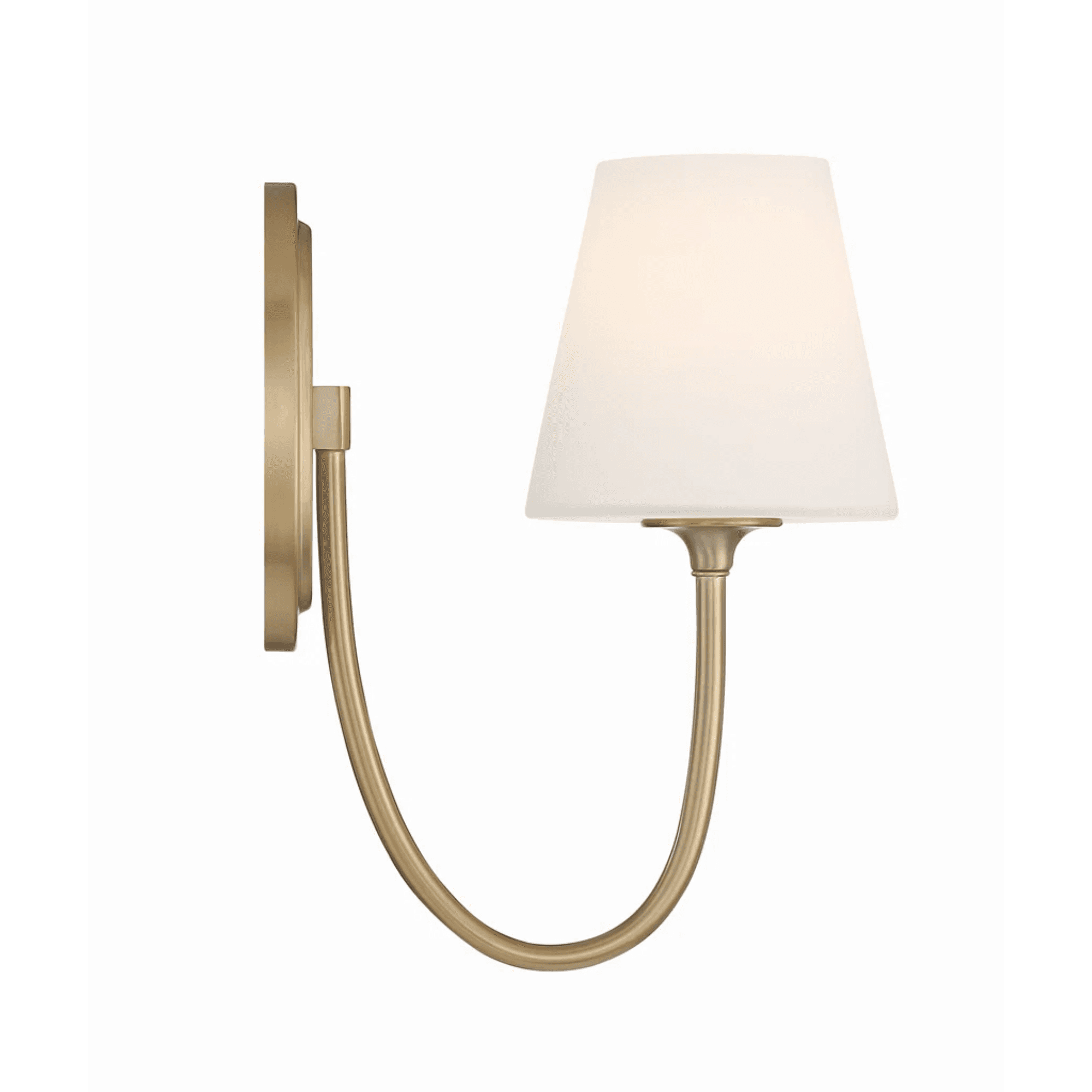 Fino 1 Light Wall Light in Aged Brass-img-5
