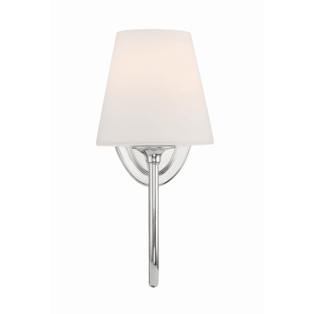 Fino 1 Light Wall Light in Polished Nickel-img-3