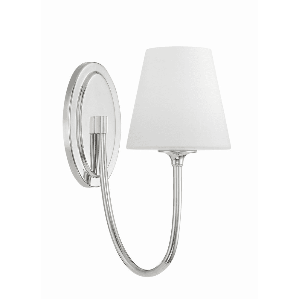 Fino 1 Light Wall Light in Polished Nickel-img-7