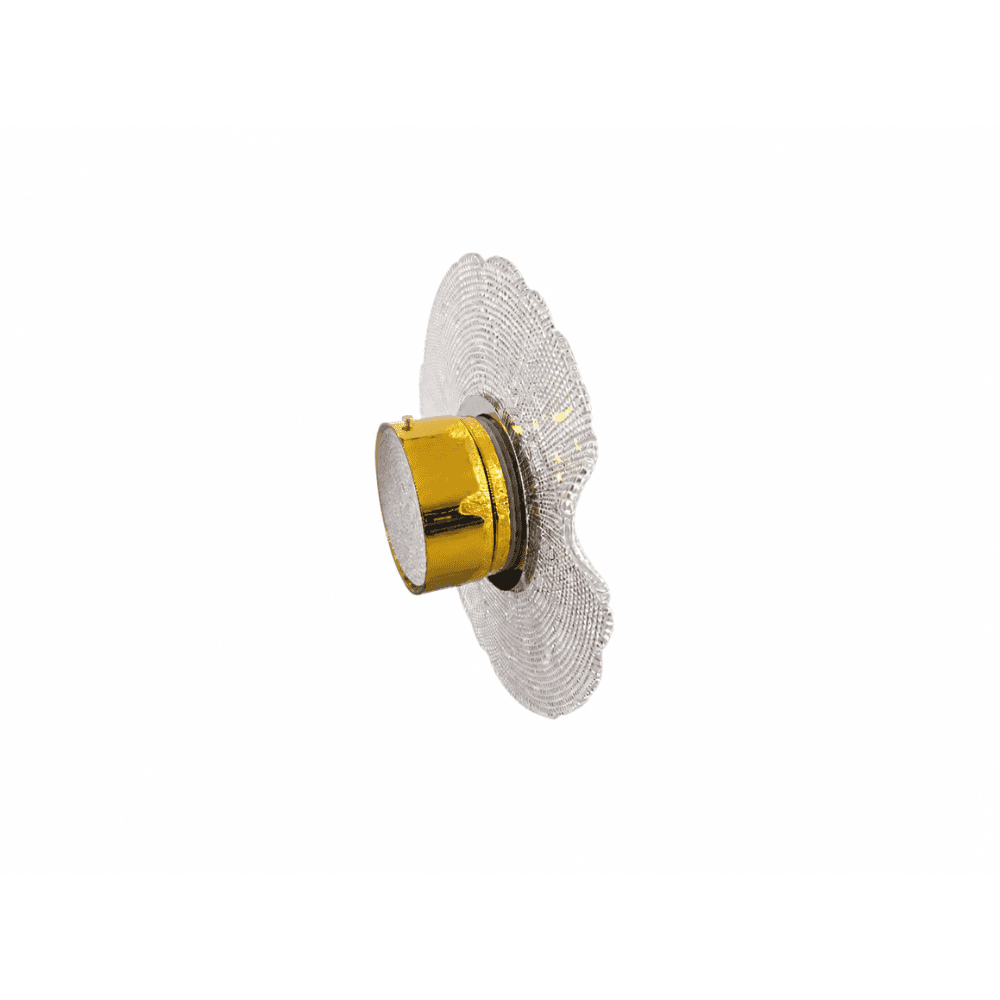Movi LED Glass Wall Light in Gold-img-4