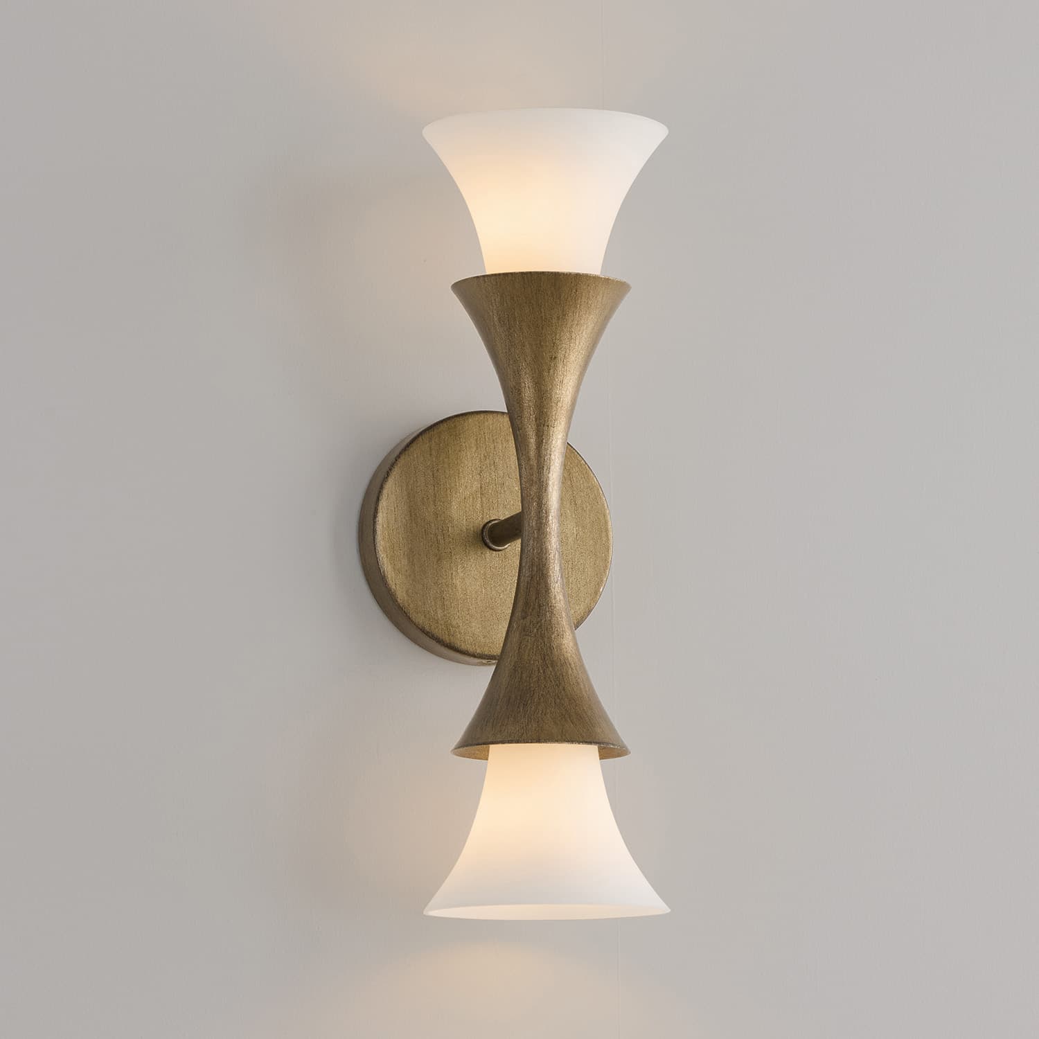 Bolla 2 Light Wall Light in Mystic Luster-img-1