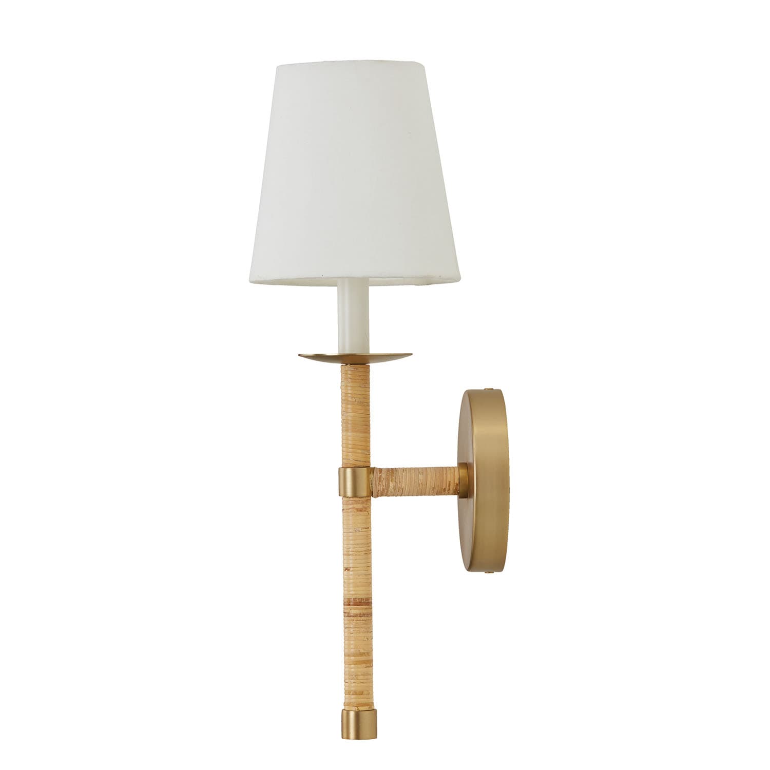 Lia 1 Light Wall Light in Matte Brass-img-5