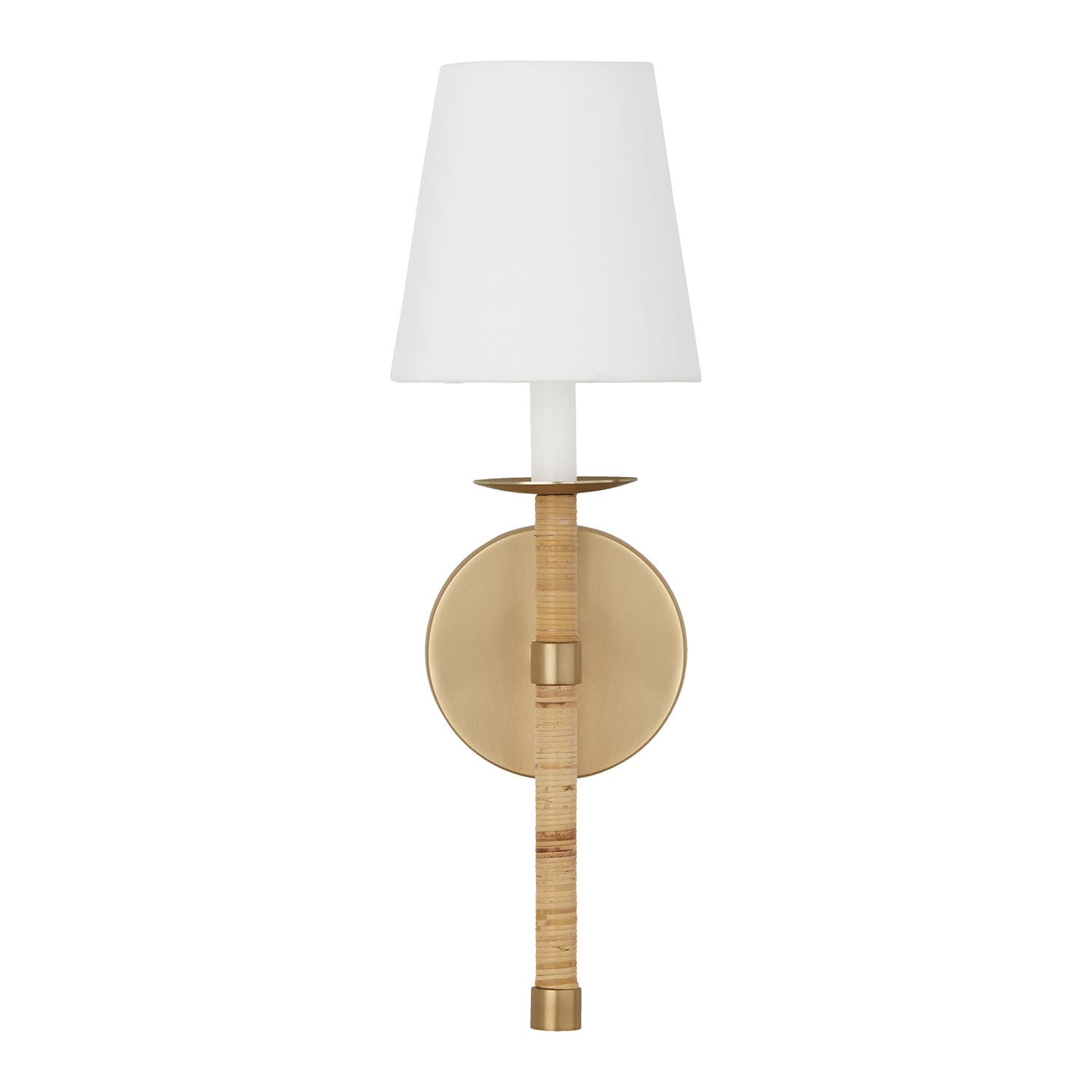 Lia 1 Light Wall Light in Matte Brass-img-6