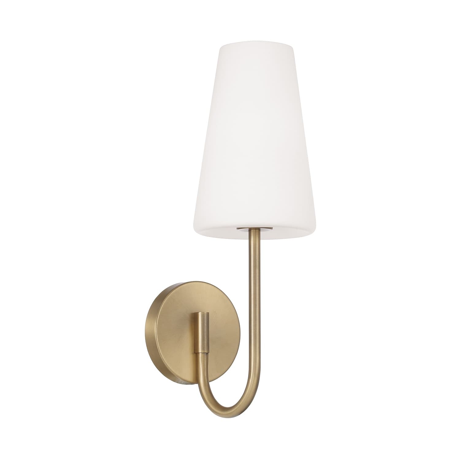 Mira 1 Light Wall Light in Aged Brass-img-3