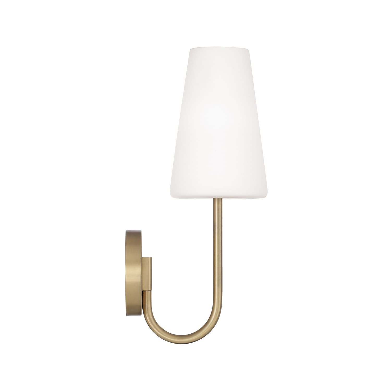 Mira 1 Light Wall Light in Aged Brass-img-5