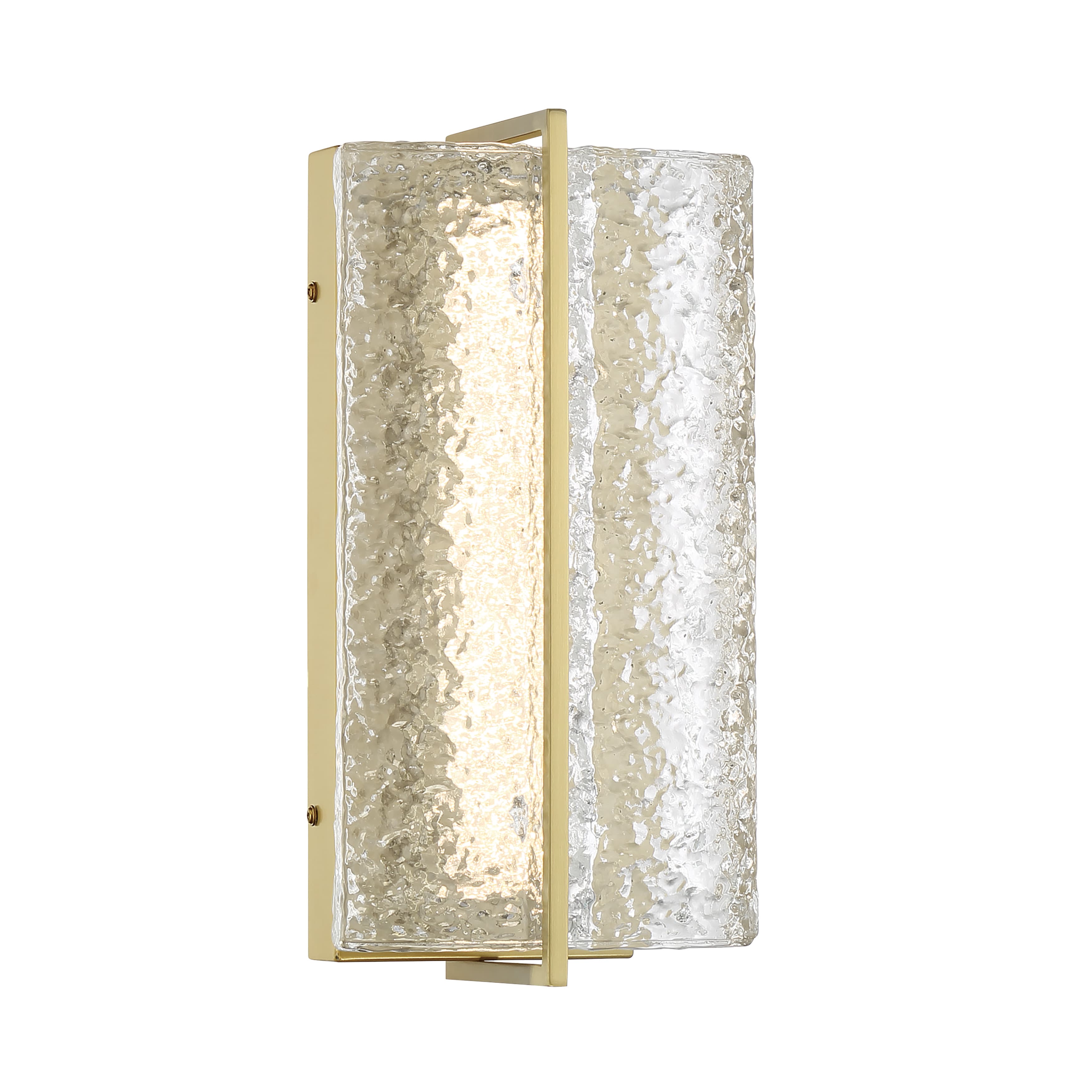Abito LED Wall Light in Soft Brass-img-1