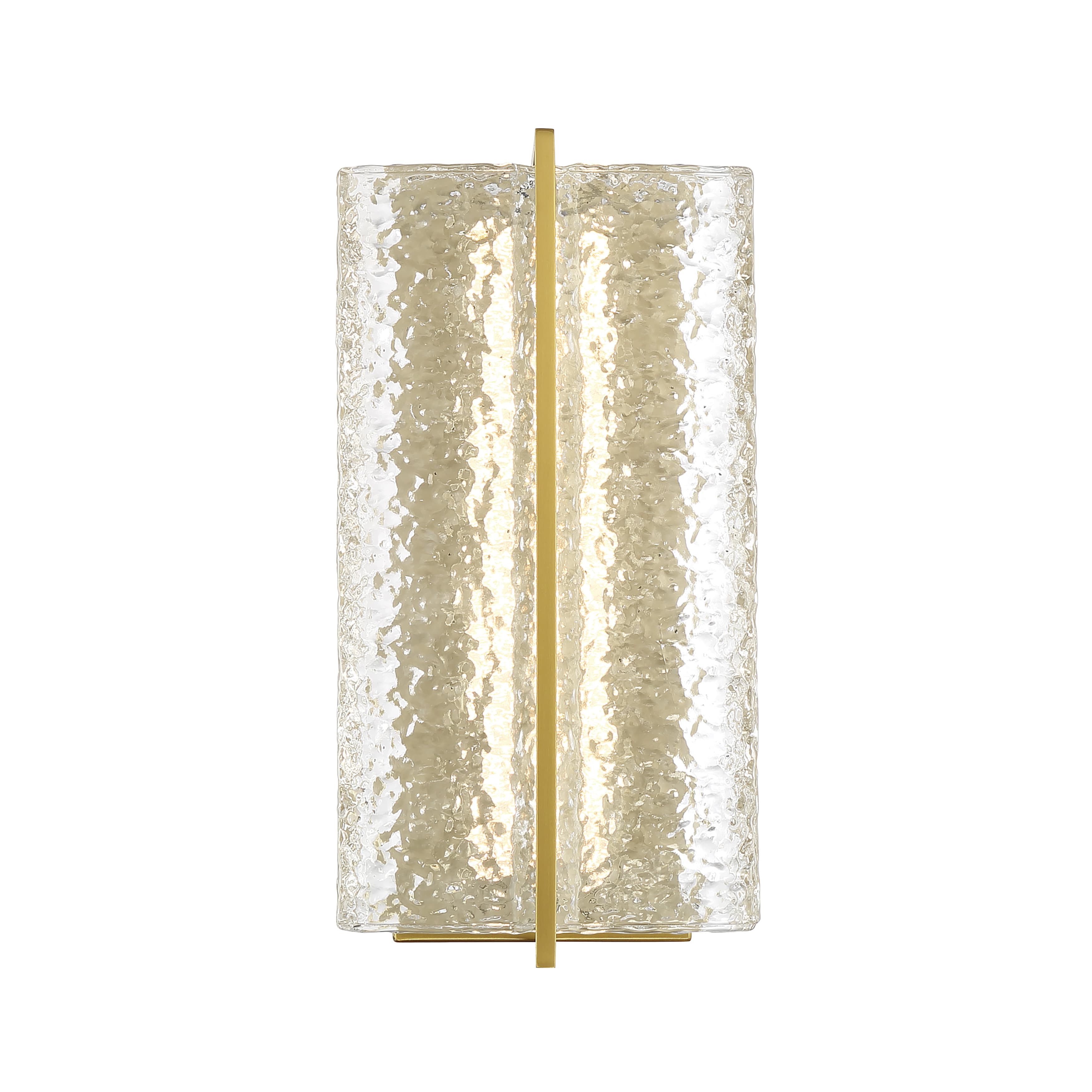 Abito LED Wall Light in Soft Brass-img-4