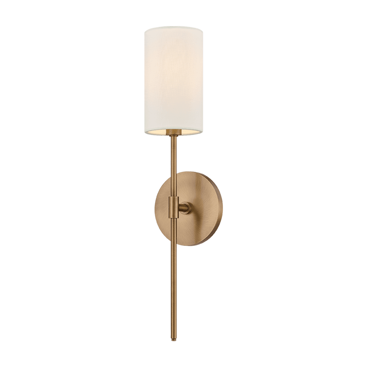 Haven 1 Light Wall Light in Patina Brass-img-1