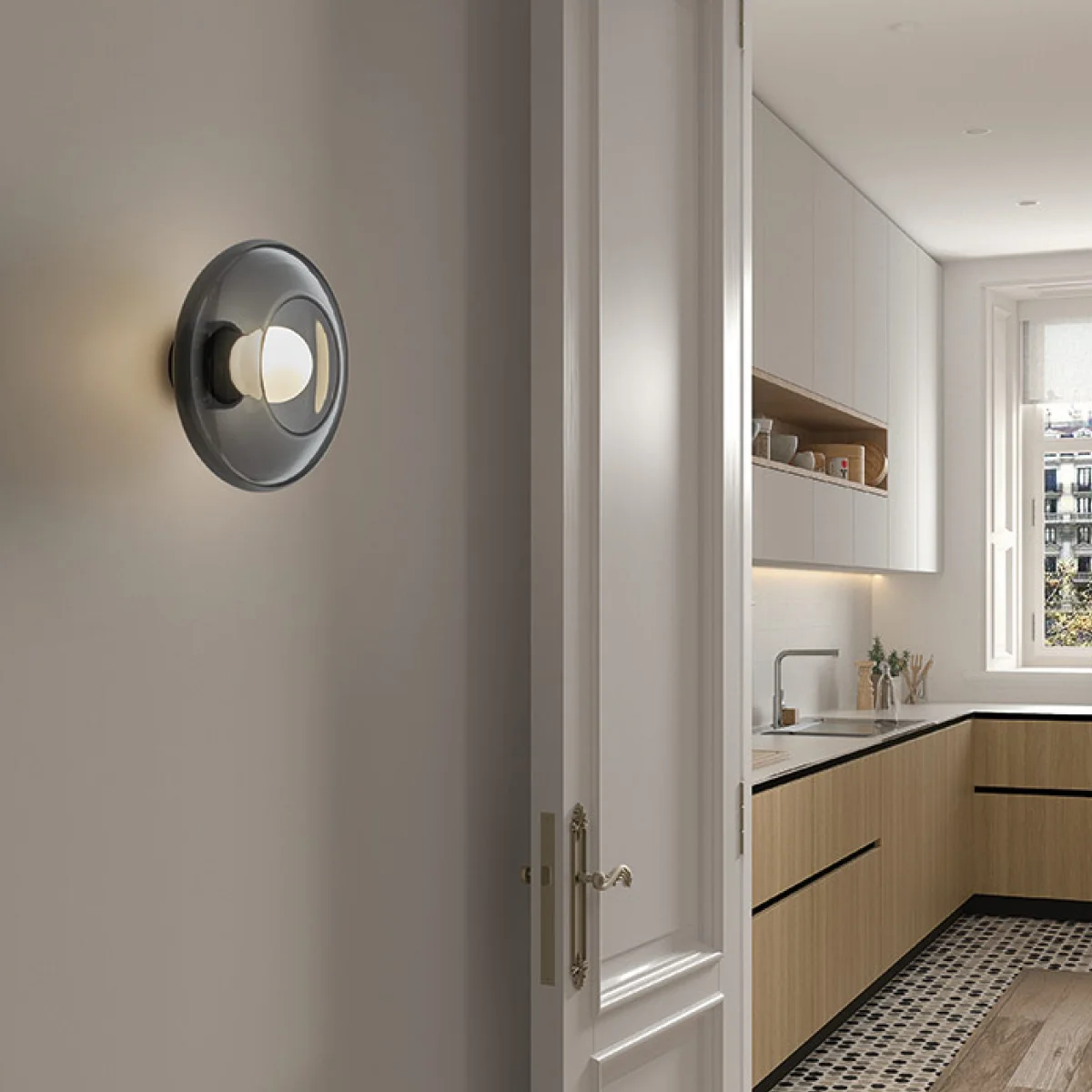 Haze Glass Wall Light | Custom Lighting